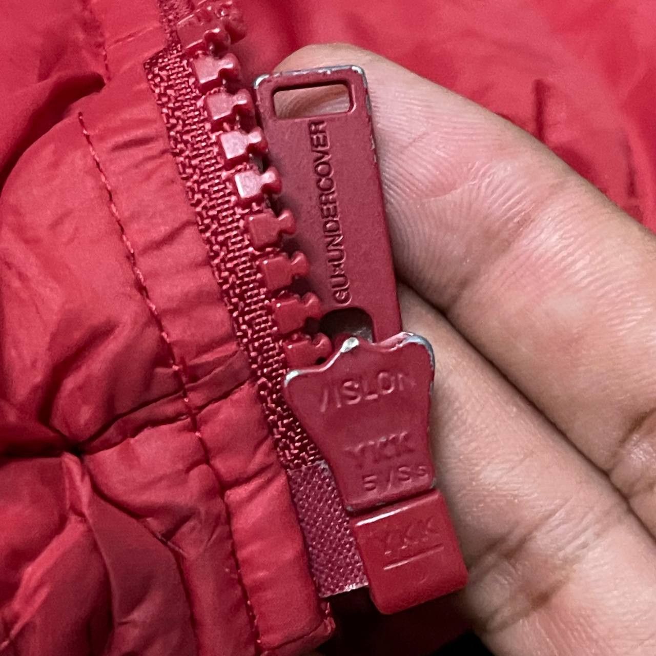 GU × Undercover Undercover GU Padded Puffer Jacket Red XL Size US XL / EU 56 / 4 - 15 Thumbnail