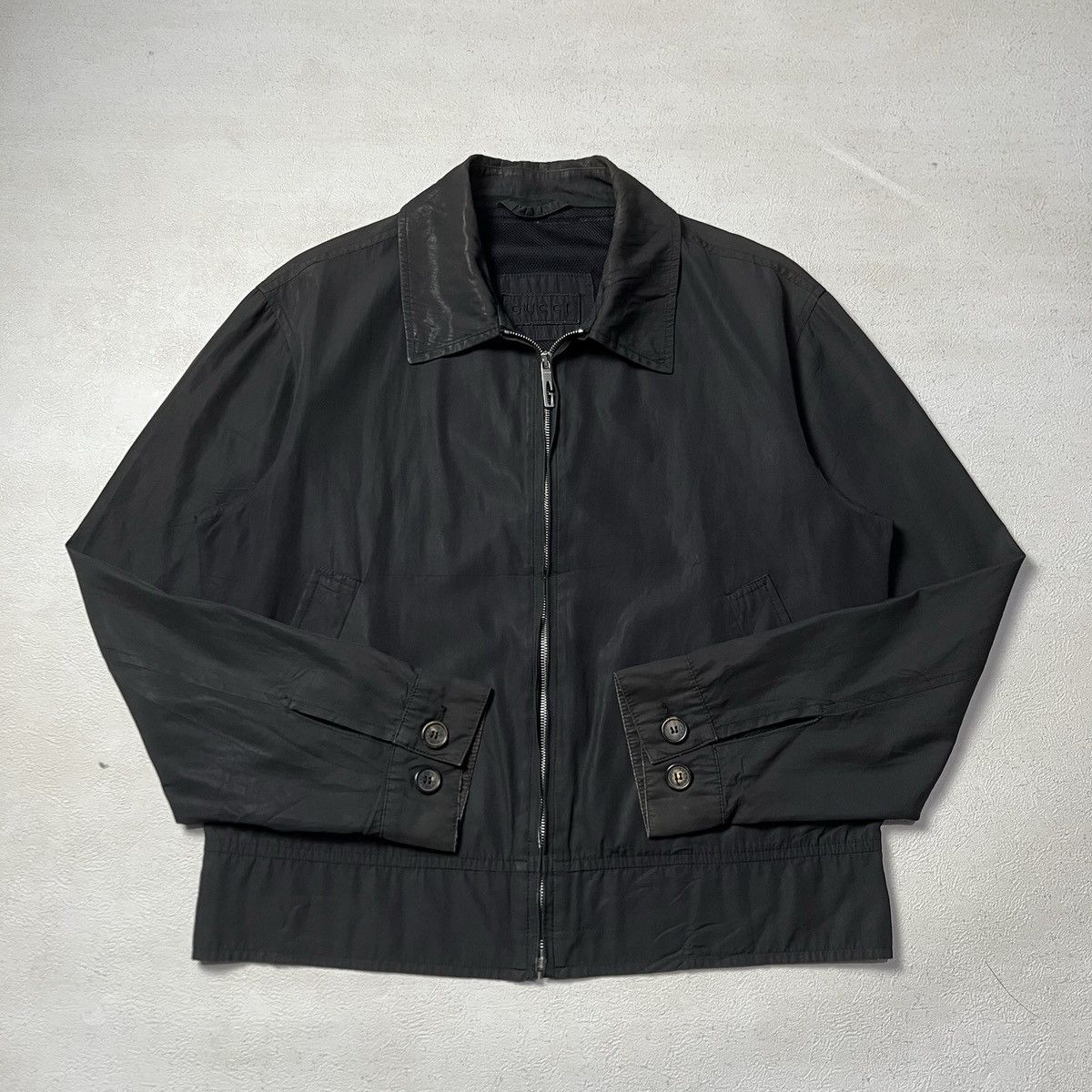 Vtg Jacket Gucci Zipper Lampo