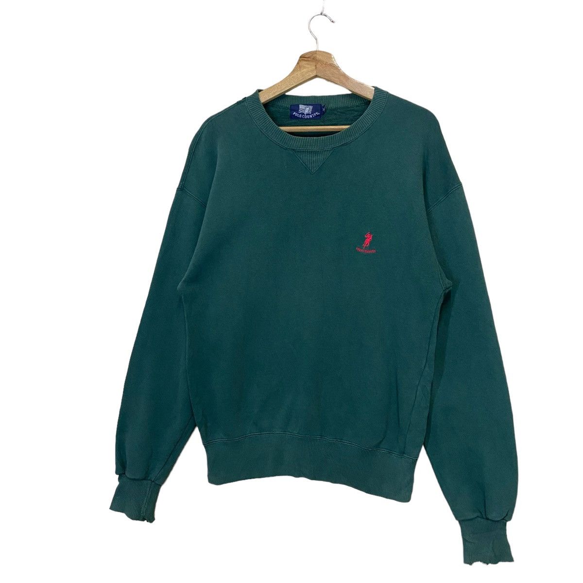 U.S. Polo Assn. Vintage 90s Polo Country Crewneck Sweatshirt Size US M / EU 48-50 / 2 - 3 Thumbnail