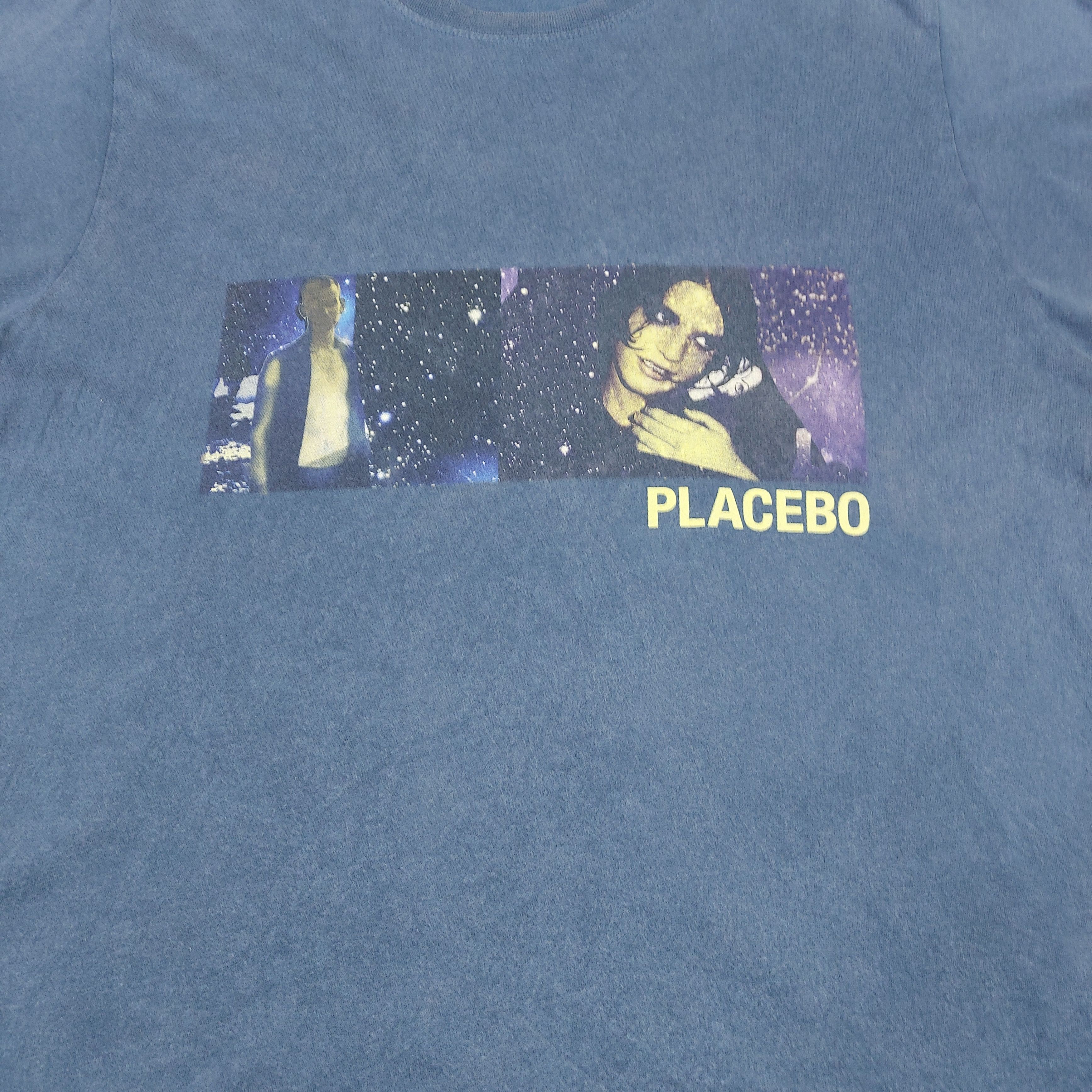 Band Tees Vintage Placebo Band Brian Molko Stefan Olsdal TEE Size US L / EU 52-54 / 3 - 5 Thumbnail
