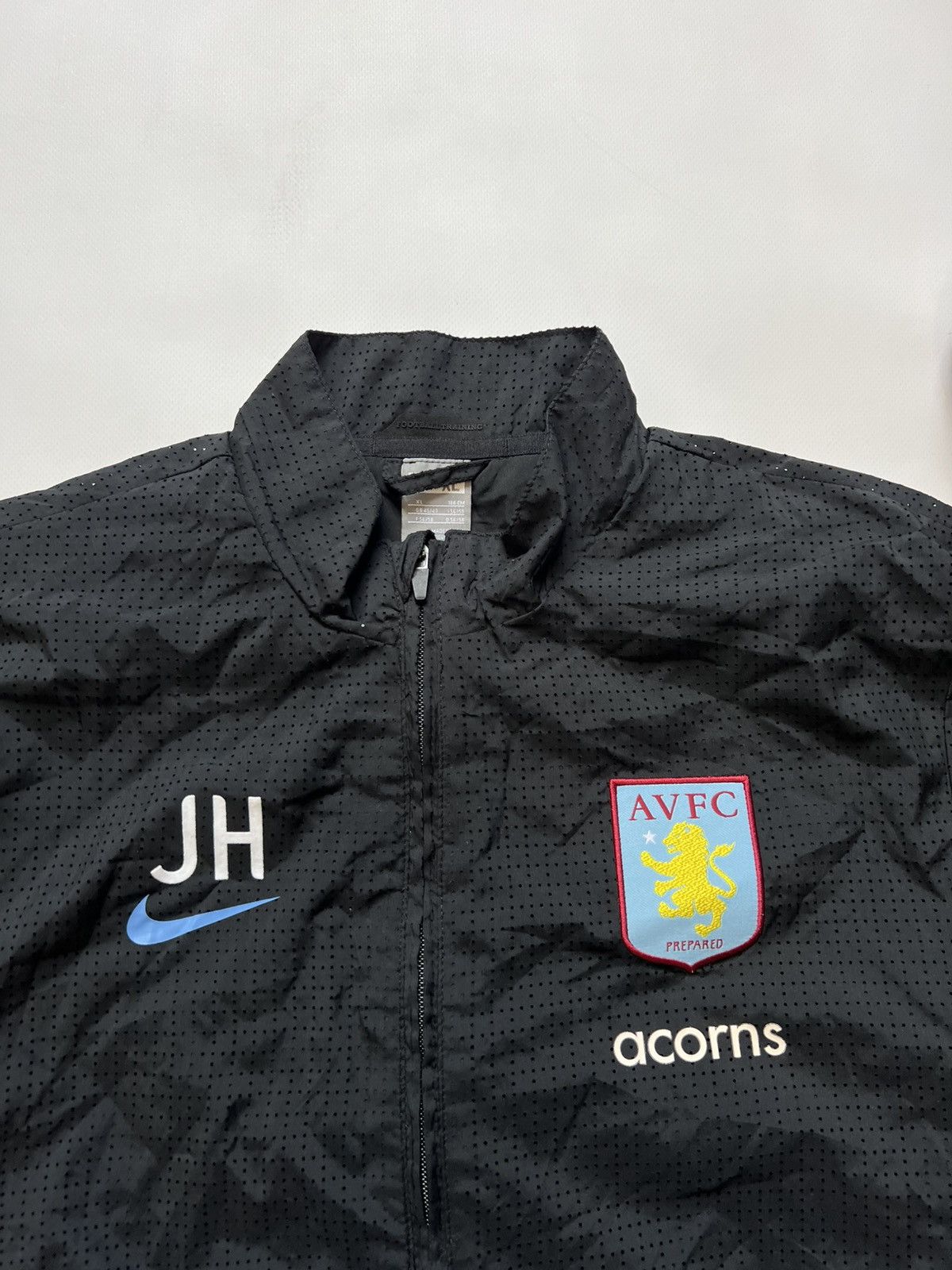 Nike Nike Aston Villa 2009 Black Jacket Football Training Size US XL / EU 56 / 4 - 3 Thumbnail