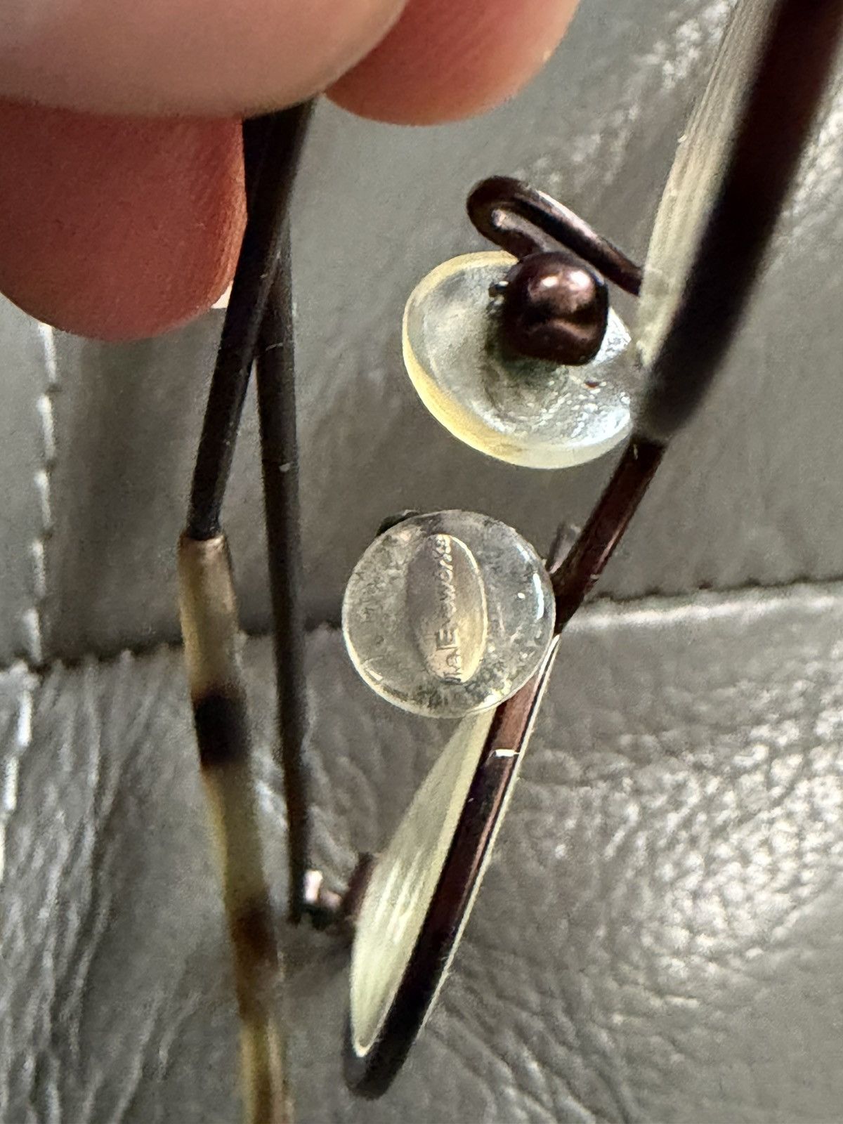 l.a.Eyeworks L.A. Eyeworks MINI 414 Oval Metal Eyeglasses Size ONE SIZE - 9 Thumbnail