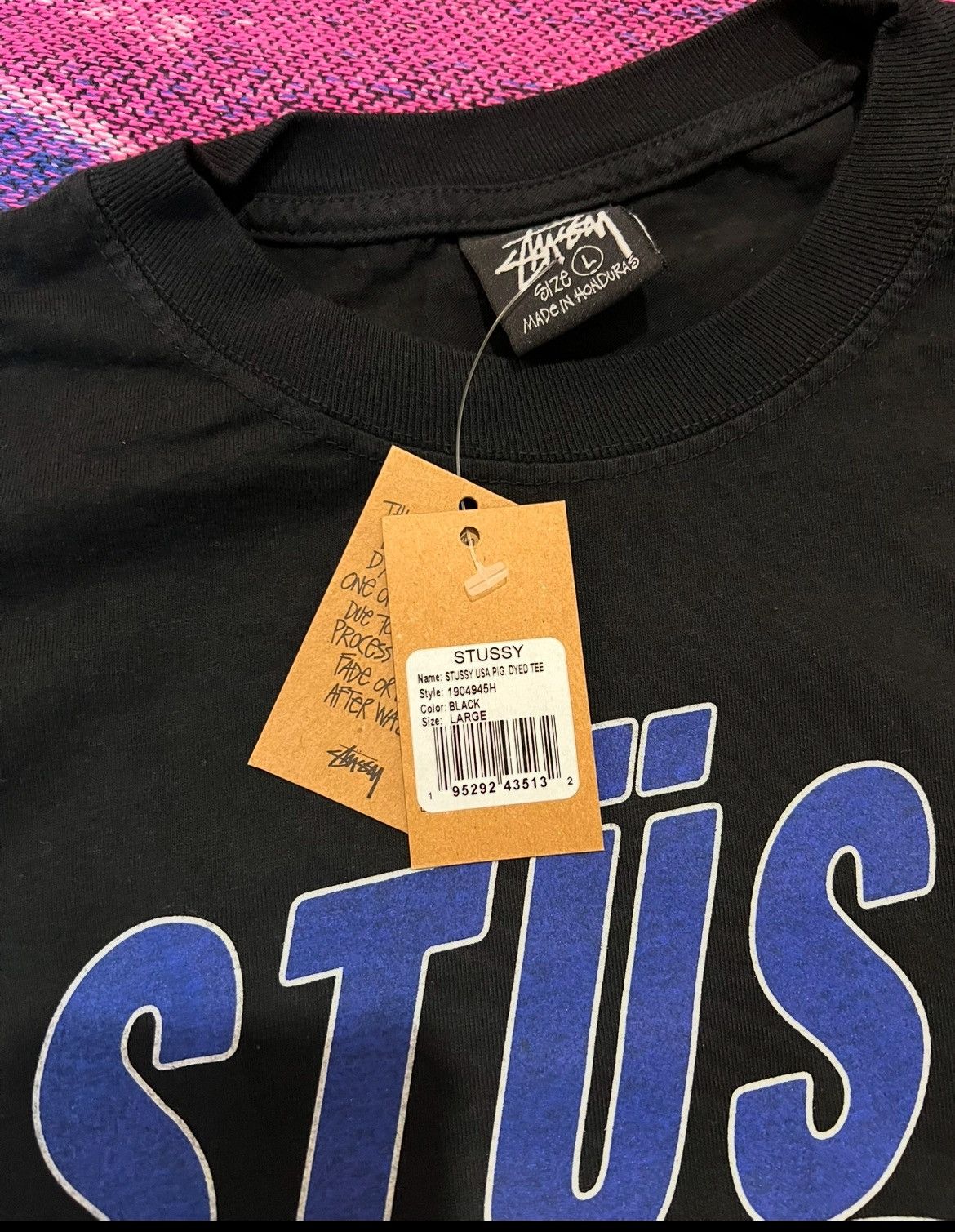 Stussy Stussy 8ball USA Tshirt Size US L / EU 52-54 / 3 - 2 Thumbnail