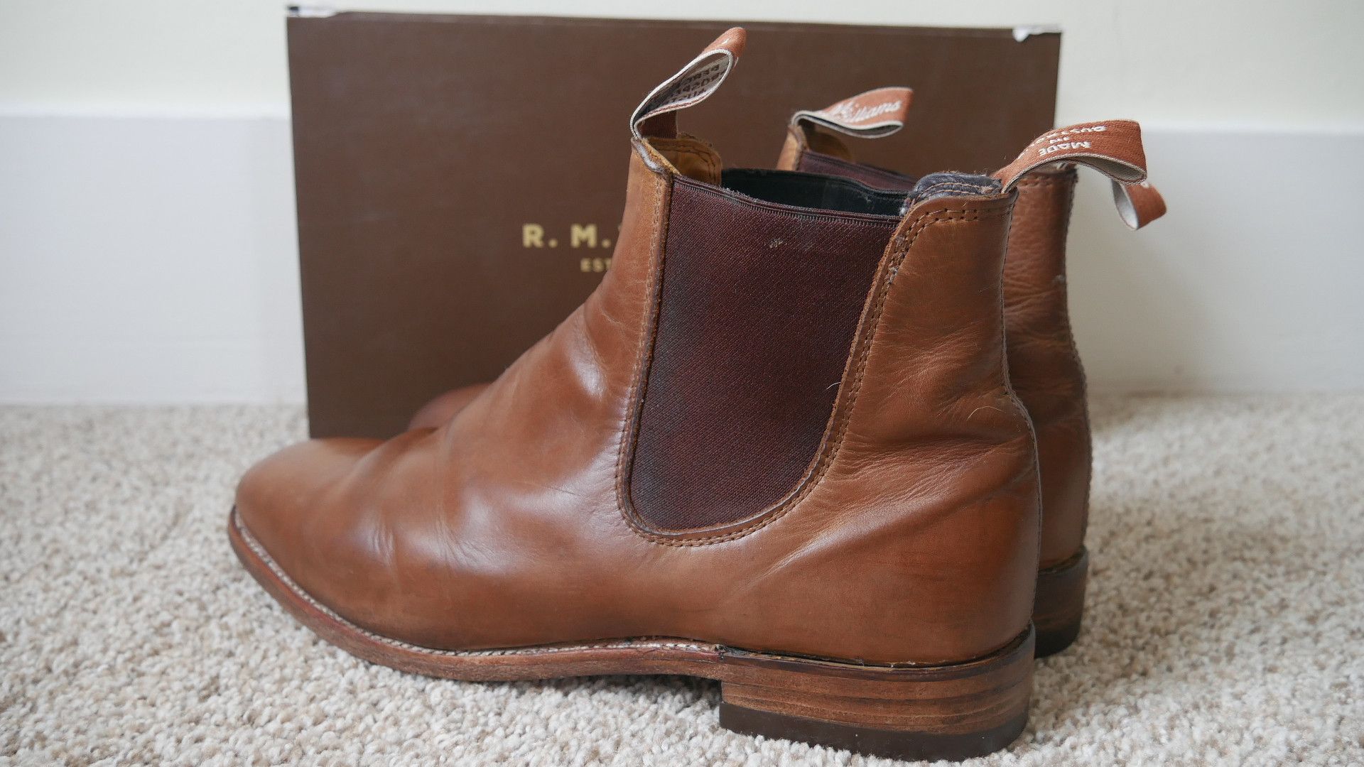R.M. Williams RM Williams Chelsea Boot Size 11.5 Size US 11.5 / EU 44-45 - 3 Thumbnail