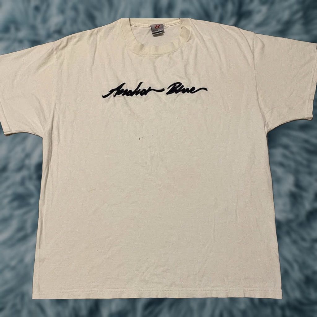 Quiksilver VINTAGE Anchor Blue Faded Shirt XL Surf Skate Grunge Billabong OP Graffiti 90s Y2K Nike? Size US XL / EU 56 / 4 - 1 Thumbnail