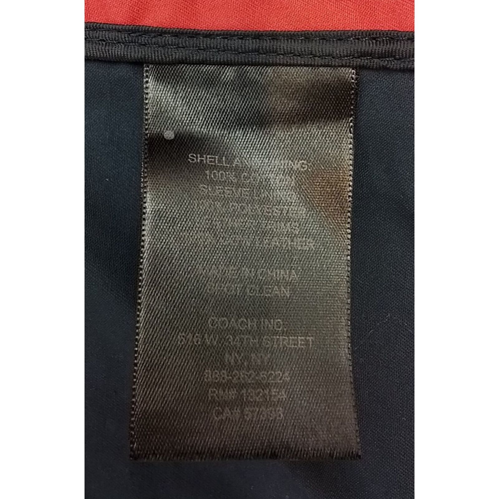 Coach Coach Trench Jacket Women's M Blue/Red #J3065 Size M / US 6-8 / IT 42-44 - 7 Thumbnail
