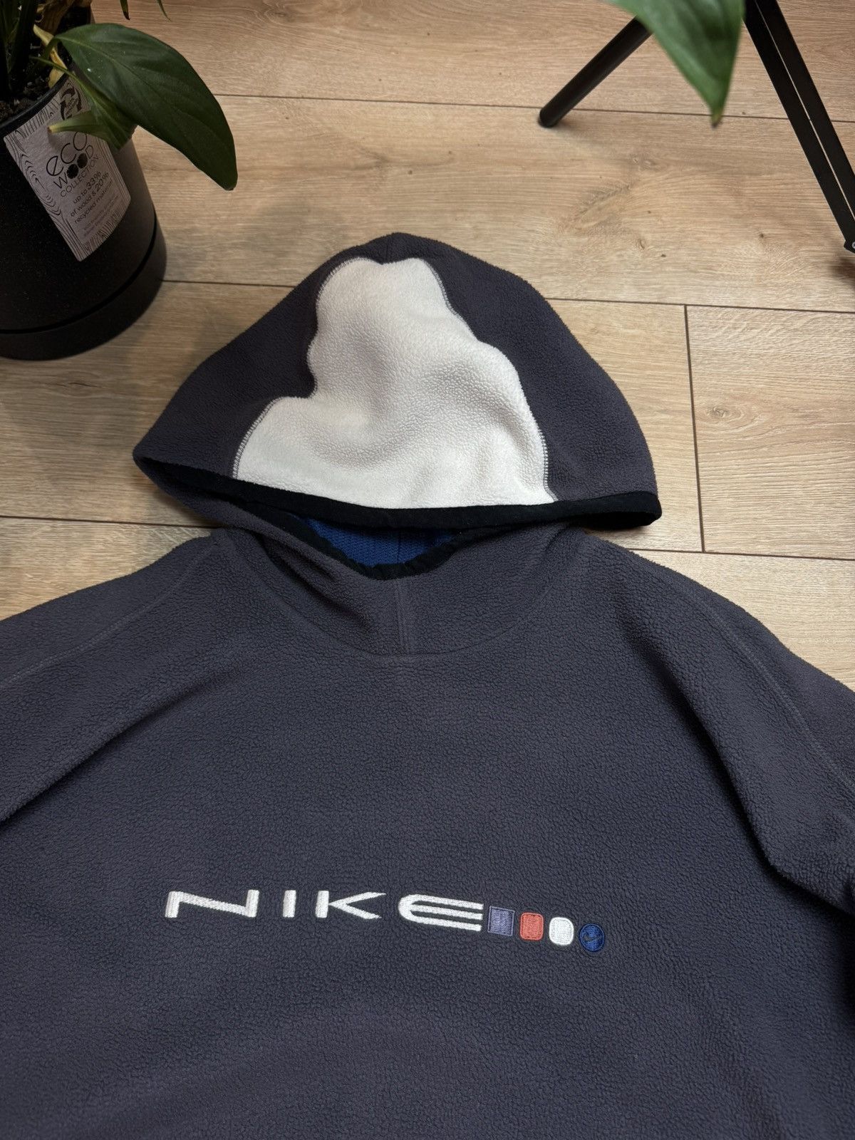 Nike Nike hoodie vintage 00s Size US XL / EU 56 / 4 - 3 Thumbnail