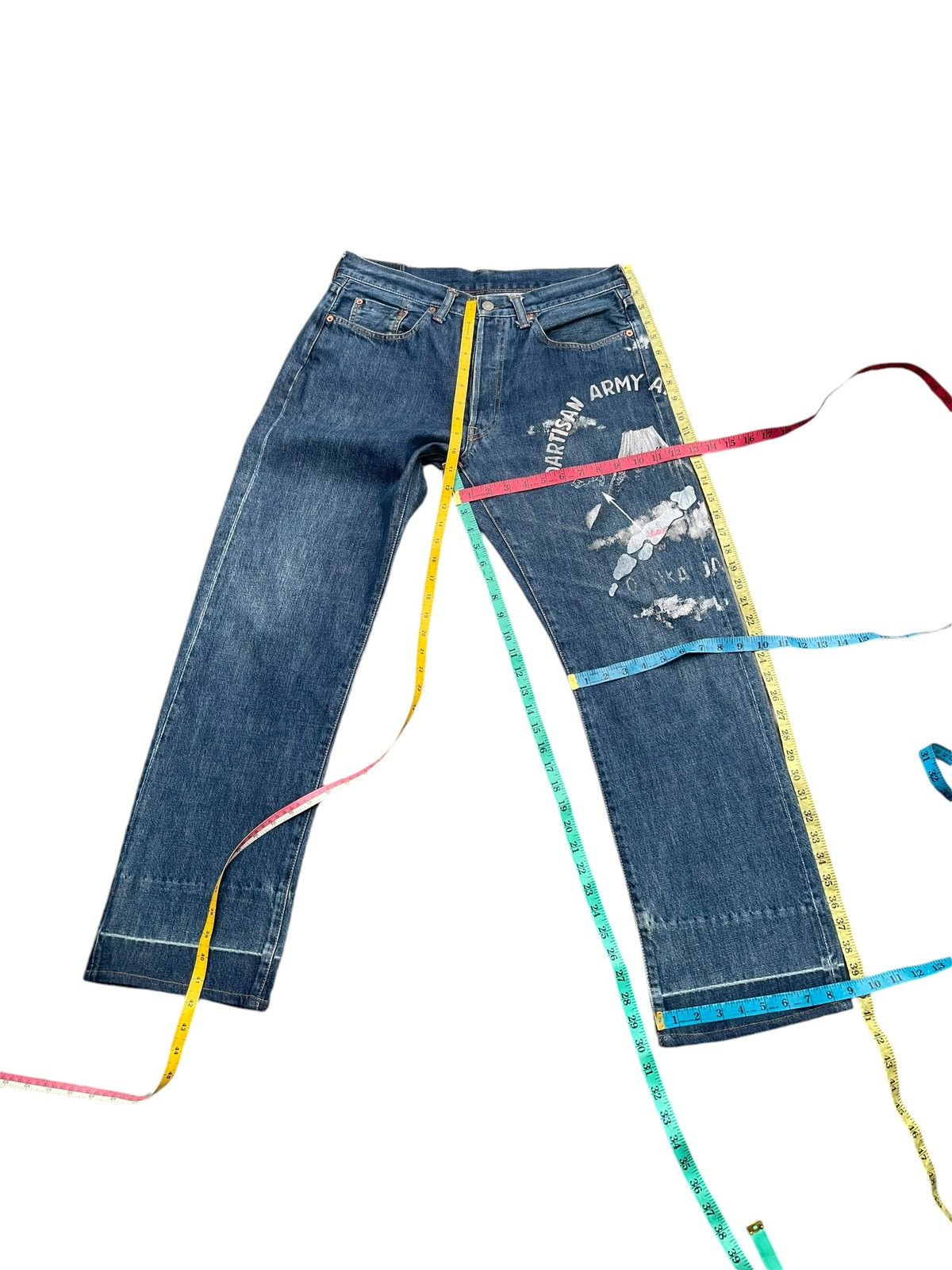 Japanese Brand × Studio D'Artisan × Vintage Vintage Selvedge Studio D Artistan 303 Size US 33 - 12 Thumbnail