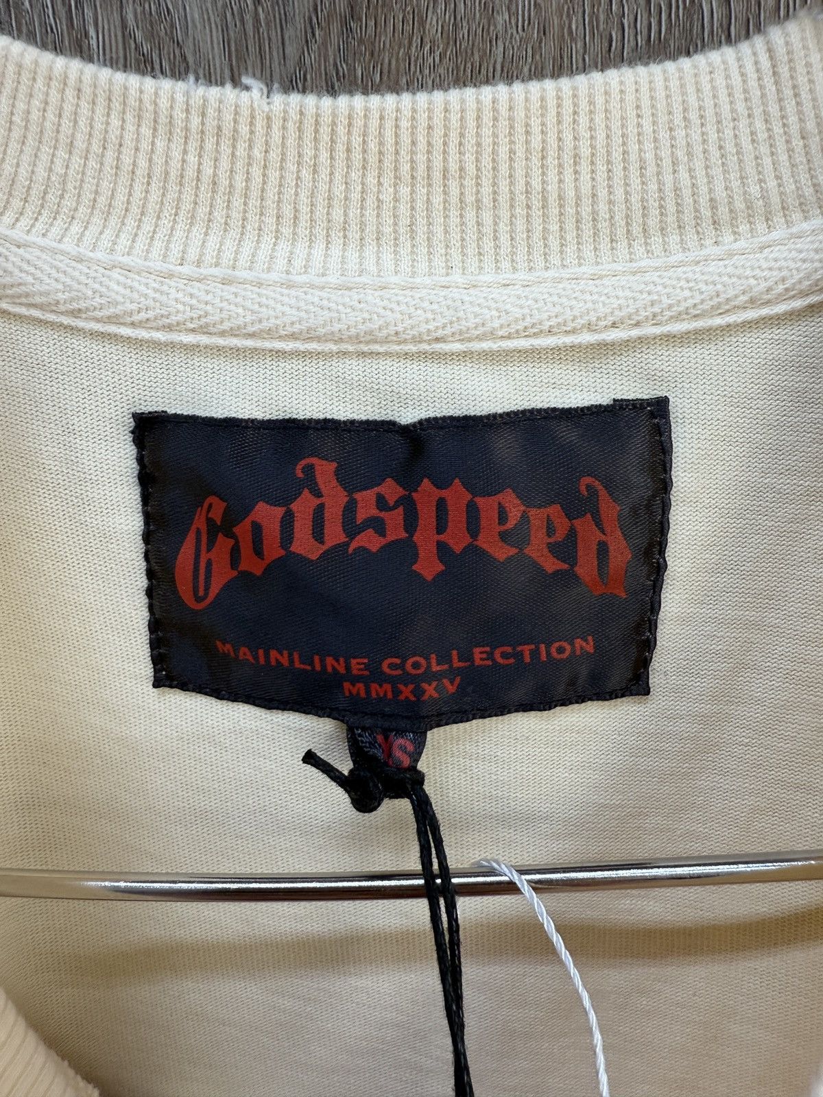 Godspeed Godspeed Bone/Yellow Mankind Short Sleeve Size US XS / EU 42 / 0 - 5 Thumbnail
