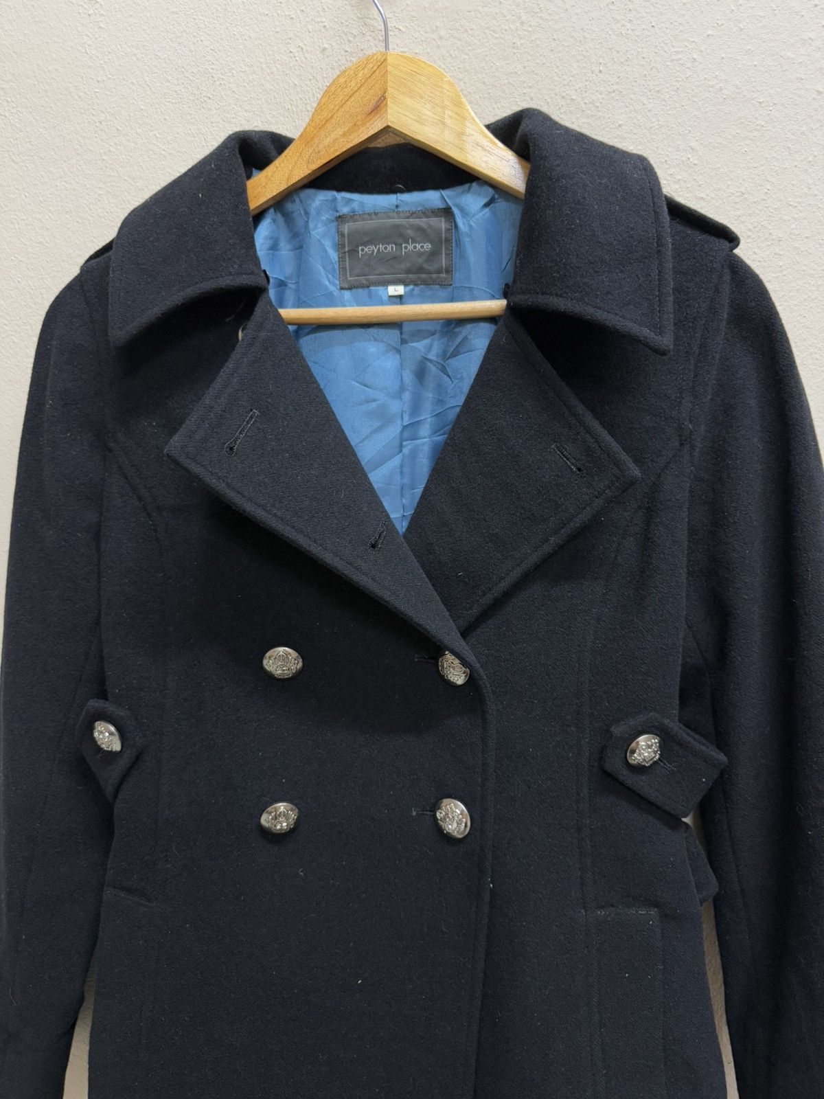 PPFM Peyton Place Wool Treche Coat Belted Jacket Size US S / EU 44-46 / 1 - 21 Thumbnail