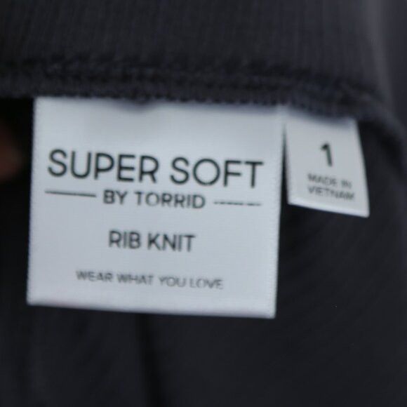 Torrid Torrid Maxi Super Soft Rib Column Periscope Skirt Size 1 Size 35" - 6 Thumbnail