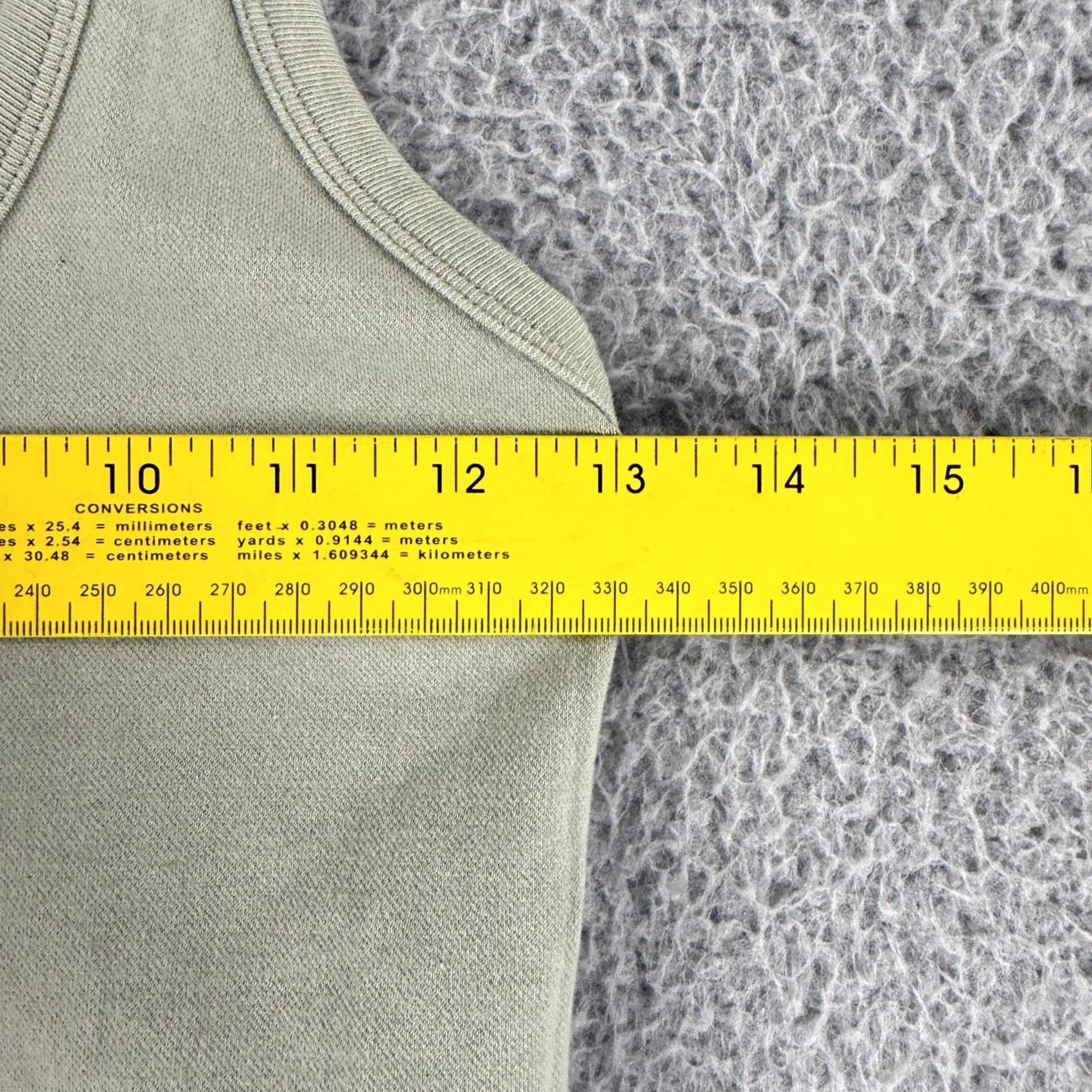 Alo Yoga Alo Yoga Wellness Bra Tank Top Womens Small Sage Green Ribbed Racerback Size S / US 4 / IT 40 - 5 Thumbnail