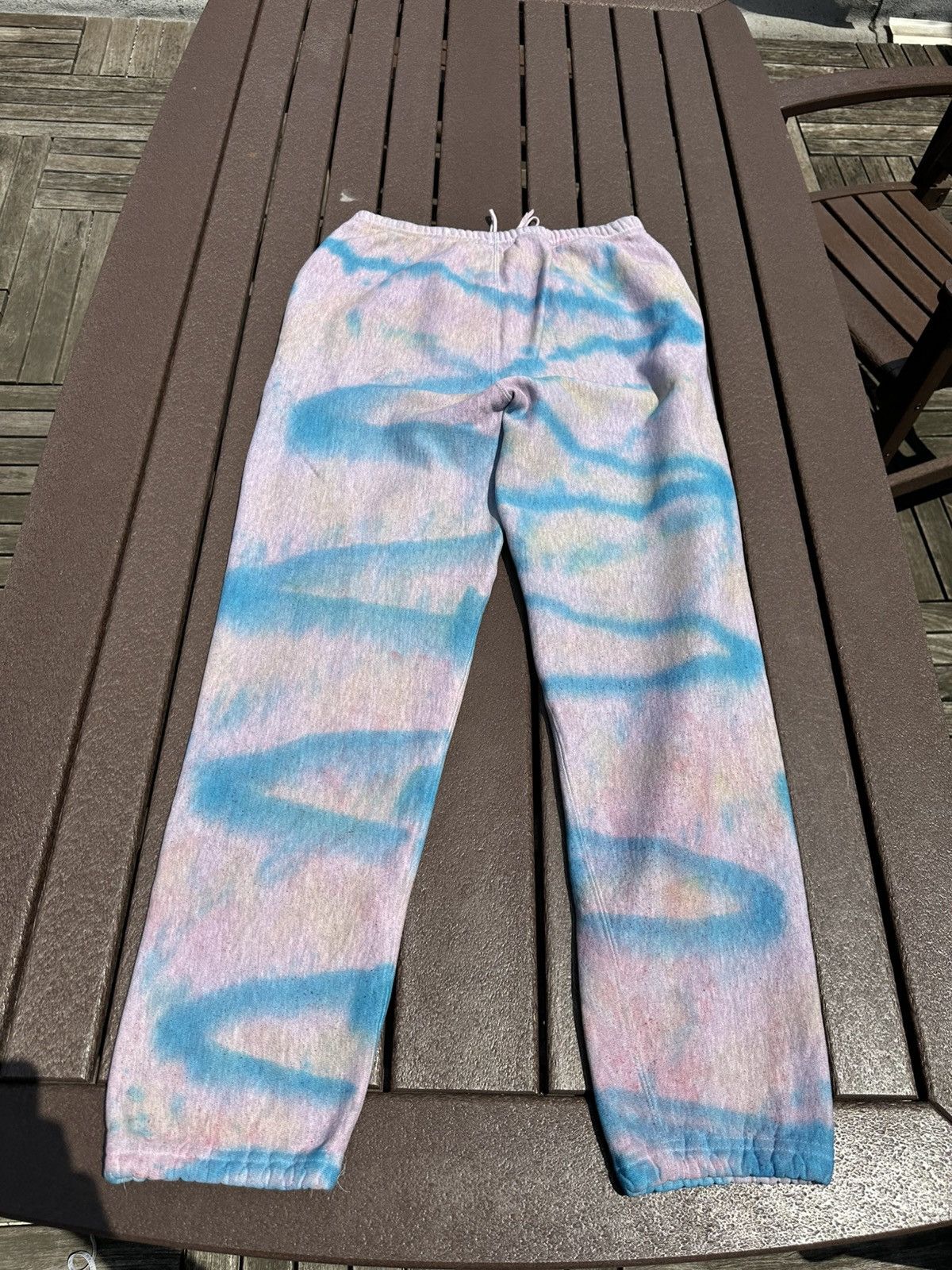 Champion 1990s Vintage Tie-Dye Champion Reverse Weave Sweatpants Size US 32 / EU 48 - 3 Thumbnail