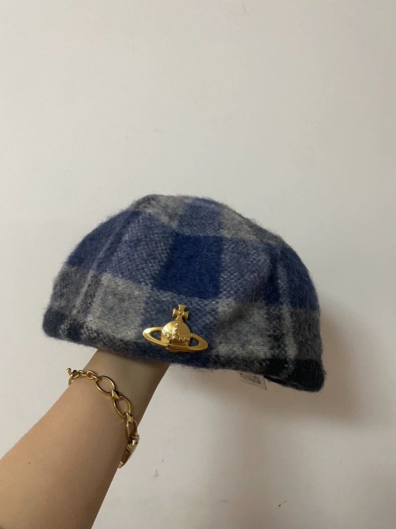Vivienne Westwood Vivienne Westwood Mid-Career Blue Rake Bells Hat Size ONE SIZE - 2 Thumbnail
