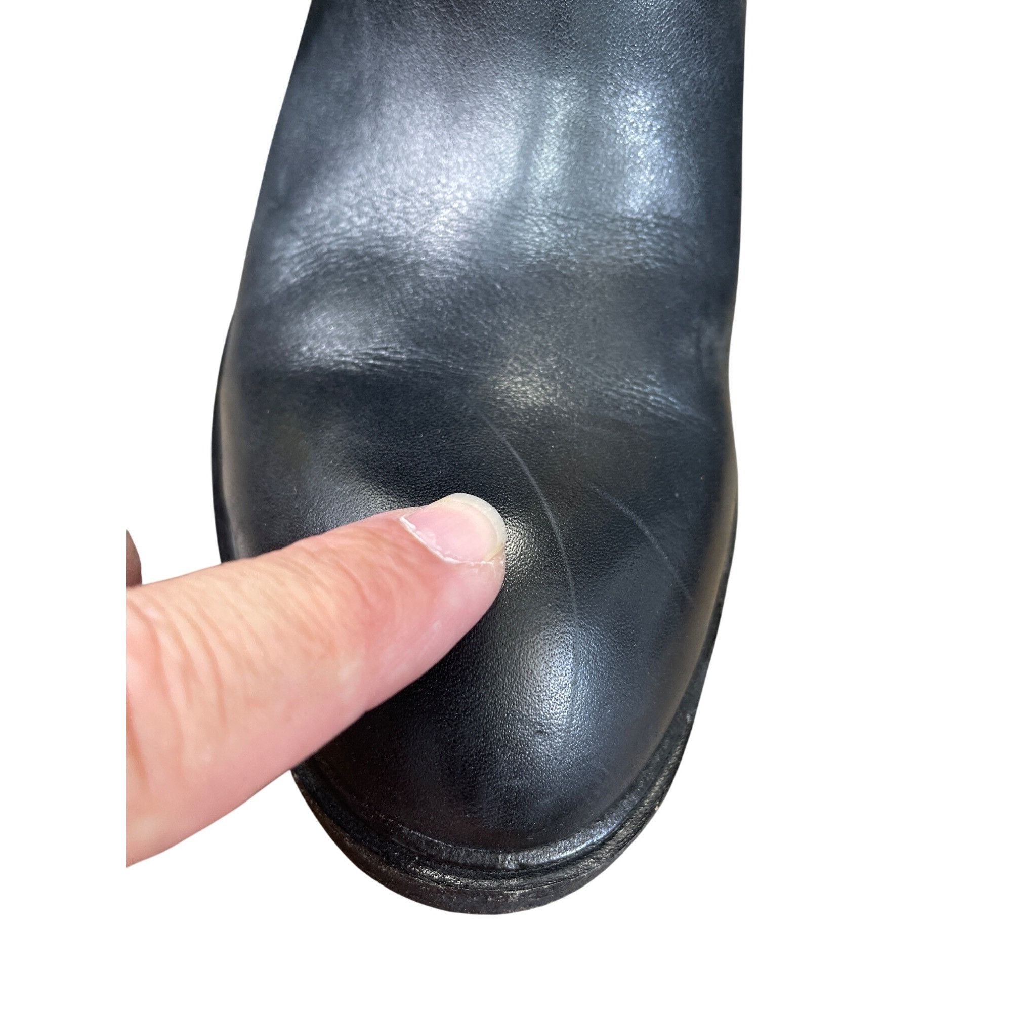 Donald Pliner Donald J Pliner Womens Black Leather Knee-High Boots Size 10 Size US 10 / IT 40 - 21 Thumbnail