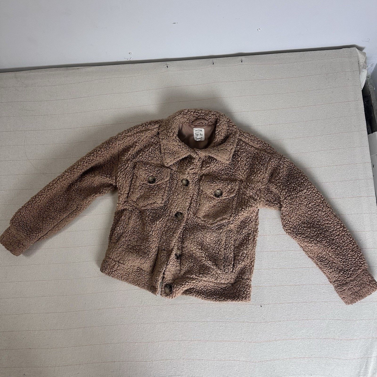 Other Hippe Rose faux fur brown jacket women Size S / US 4 / IT 40 - 3 Thumbnail