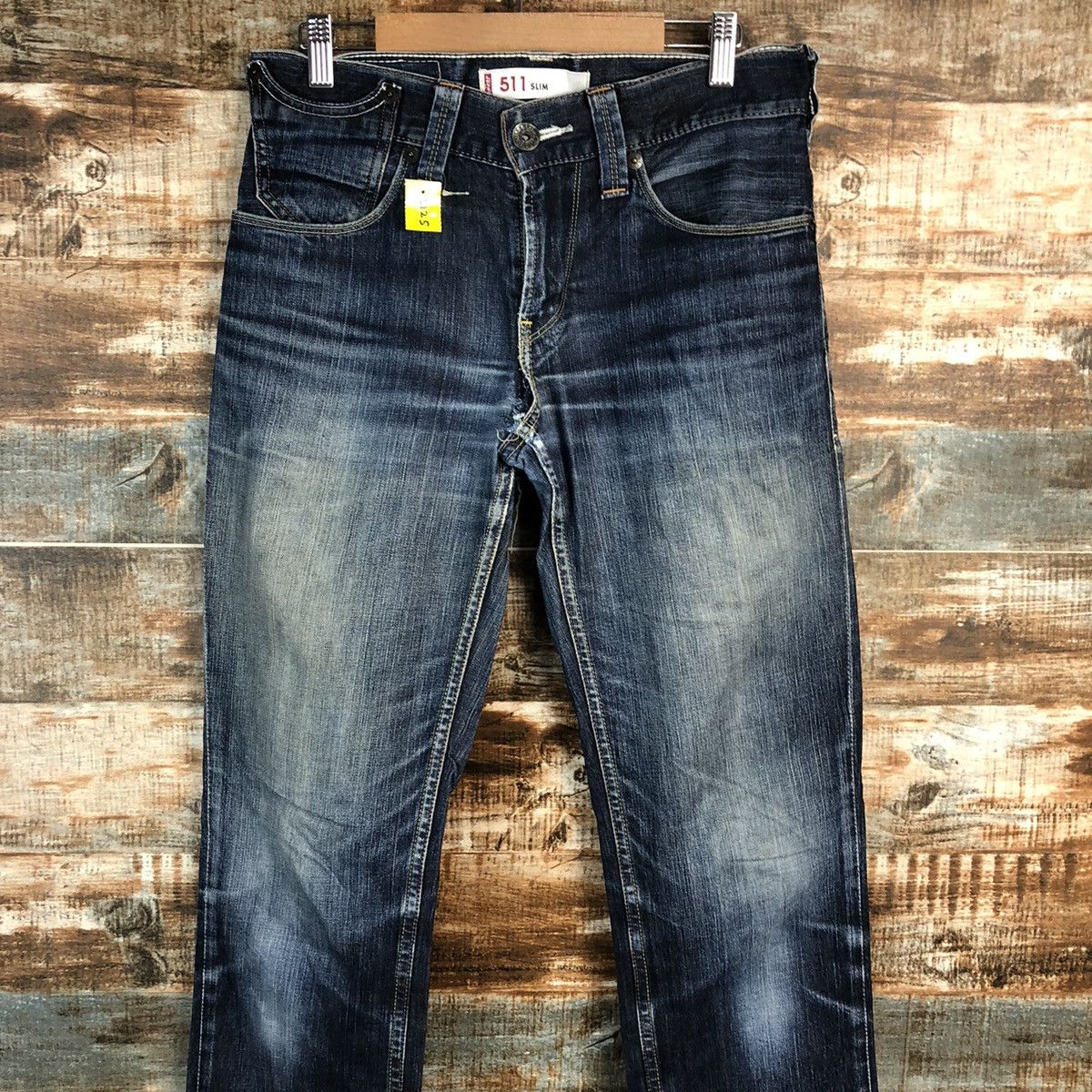 Levi's DLL Levis 511 Slim Fit Blue Denim Pants #C125 Size US 30 / EU 46 - 4 Thumbnail