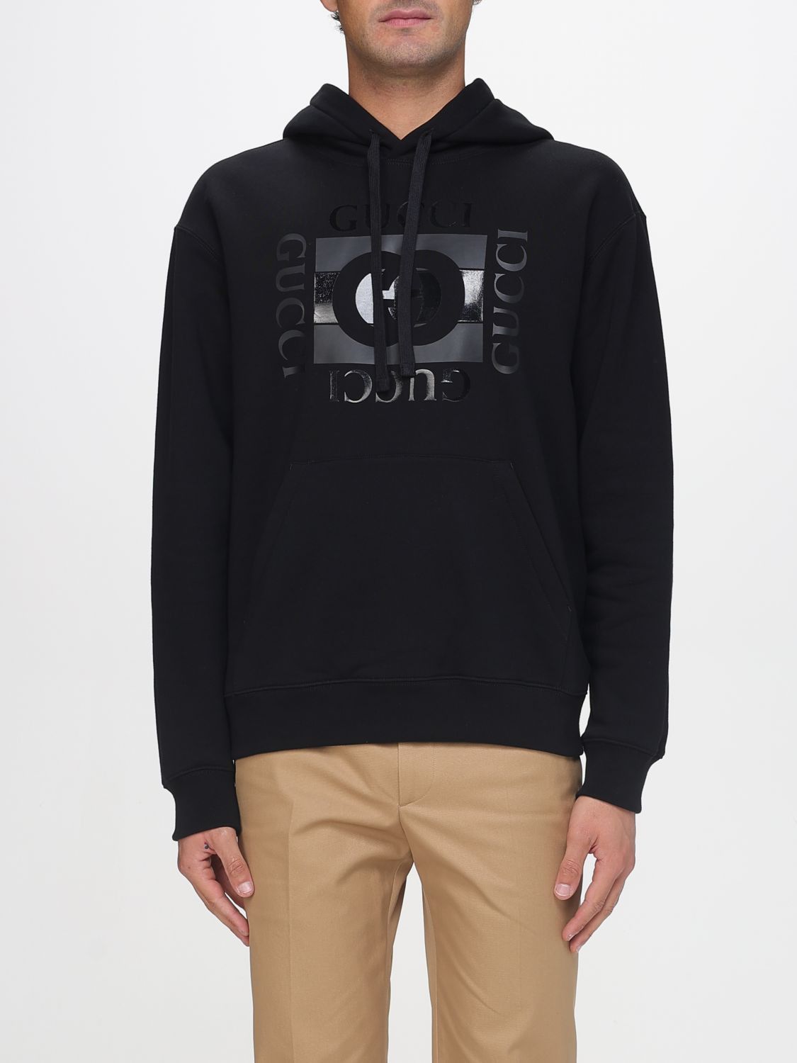 Gucci Gucci Sweatshirt Men Black Size US S / EU 44-46 / 1 - 1 Thumbnail