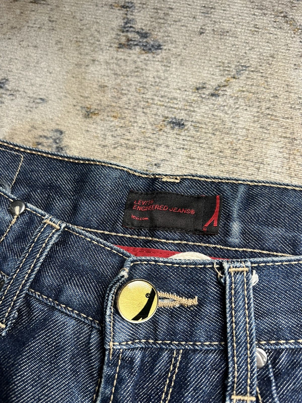 Levi's Levis Engineered Twisted Washed Jeans Size US 28 / EU 44 - 5 Thumbnail