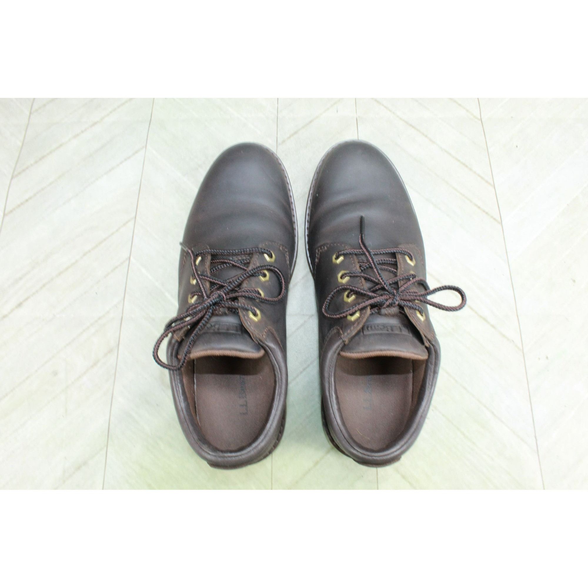 L.L. Bean × Leather LL Bean Stonington Men's Rugged Oxford Shoes Size US 8.5 / EU 41-42 - 1 Thumbnail