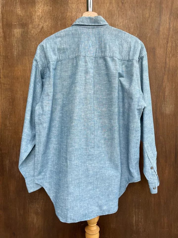 Issey Miyake Issey Miyake Light Blue Shirt Size US M / EU 48-50 / 2 - 4 Thumbnail