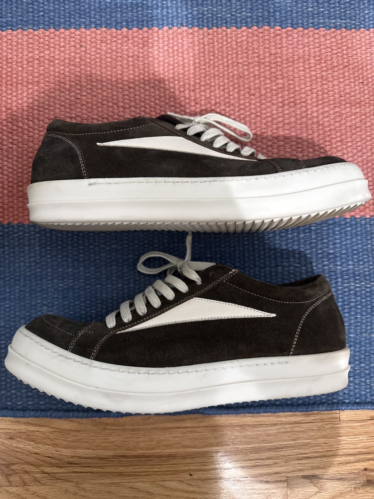 Rick Owens Vintage Sneakers Indigo/Milk