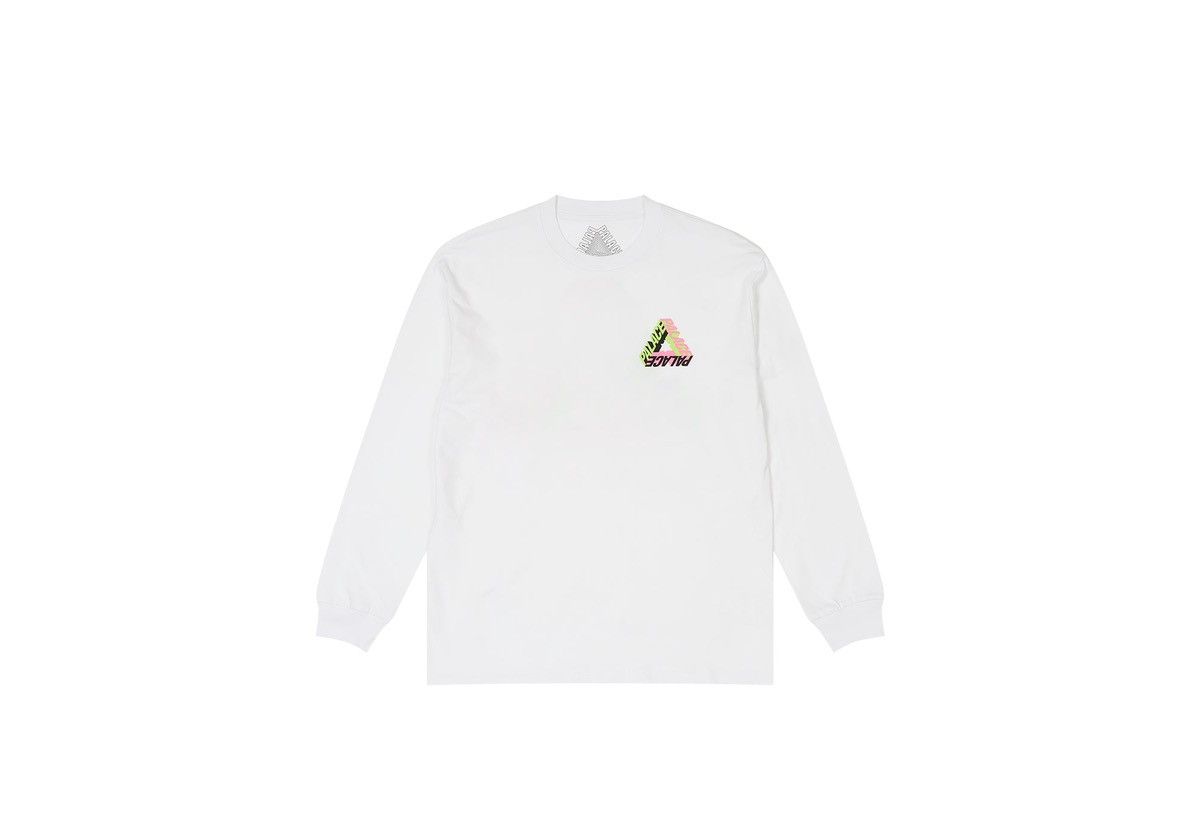 Palace Palace P-3D Longsleeve (White) Size US S / EU 44-46 / 1 - 2 Thumbnail