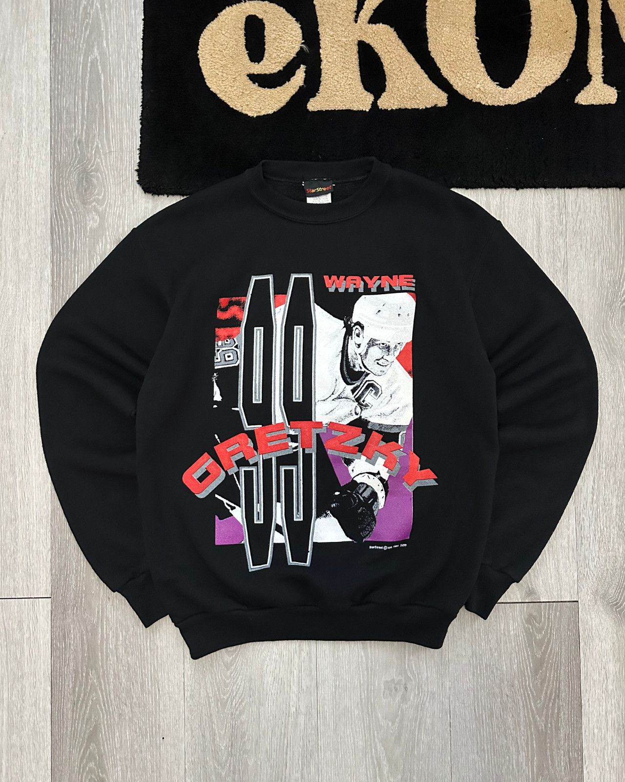NHL × Vintage 1994 Wayne Gretzky LA Kings NHL Crewneck Sweatshirt - Medium Size US M / EU 48-50 / 2 - 1 Thumbnail