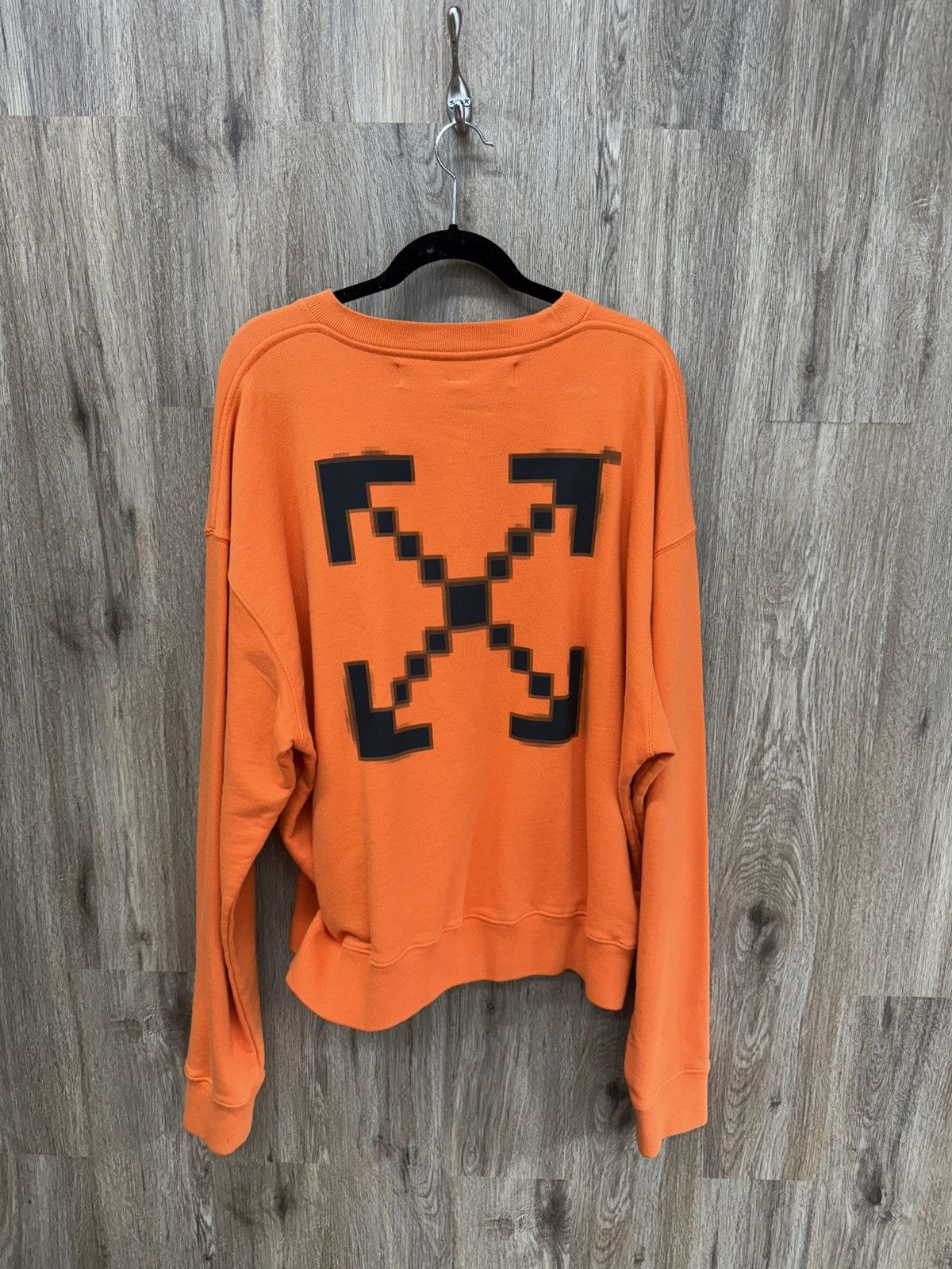 Off-White Off White Orange Crewneck Size US L / EU 52-54 / 3 - 9 Thumbnail