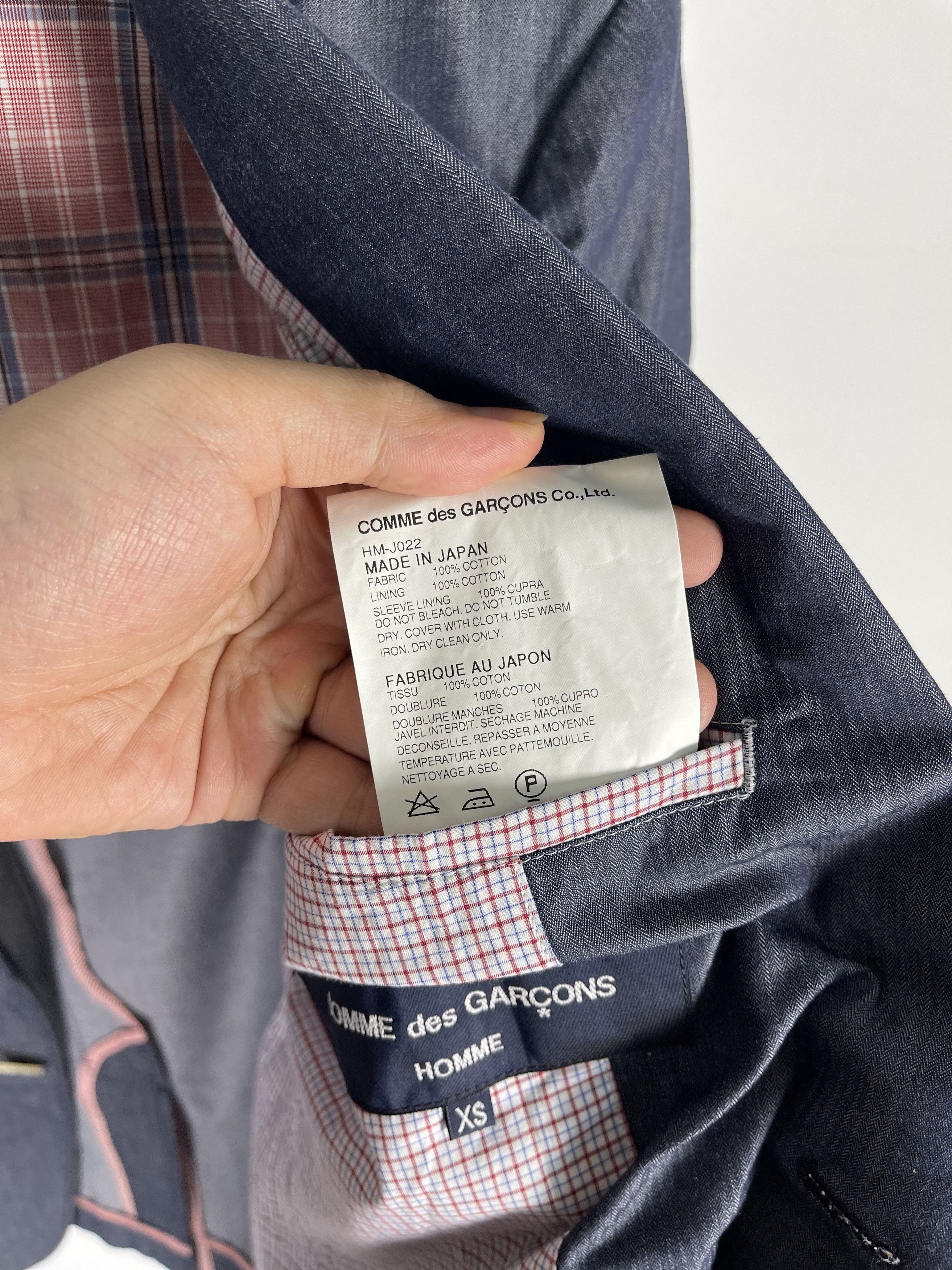 Comme des Garcons × Comme des Garcons Homme COMME des GARCONS HOMME SS2014 Reversible Blazer Size US M / EU 48-50 / 2 - 7 Thumbnail