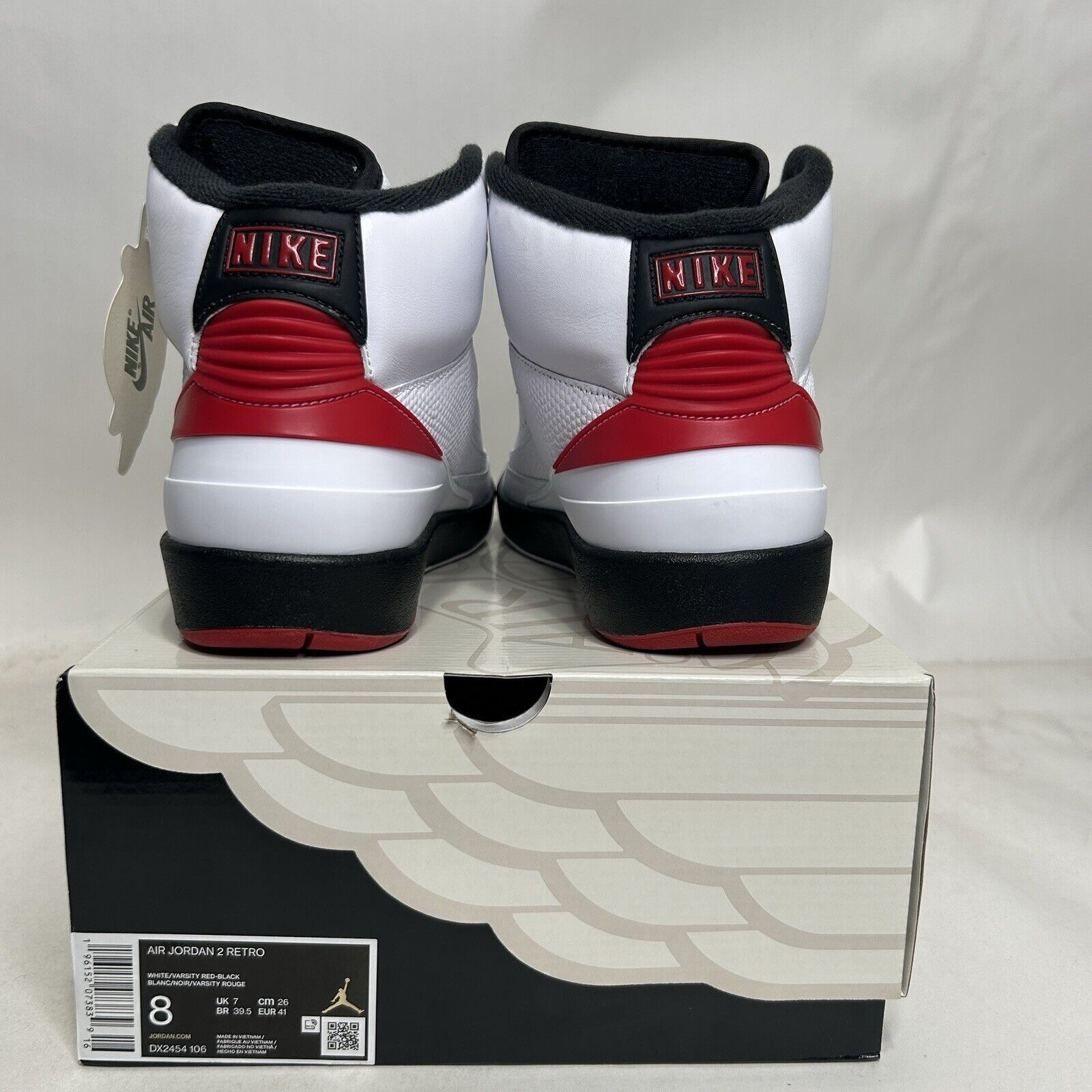 Nike Nike Shoes Air Jordan 2 OG “Chicago/Bulls” 2022 Size US 8 / EU 41 - 4 Thumbnail