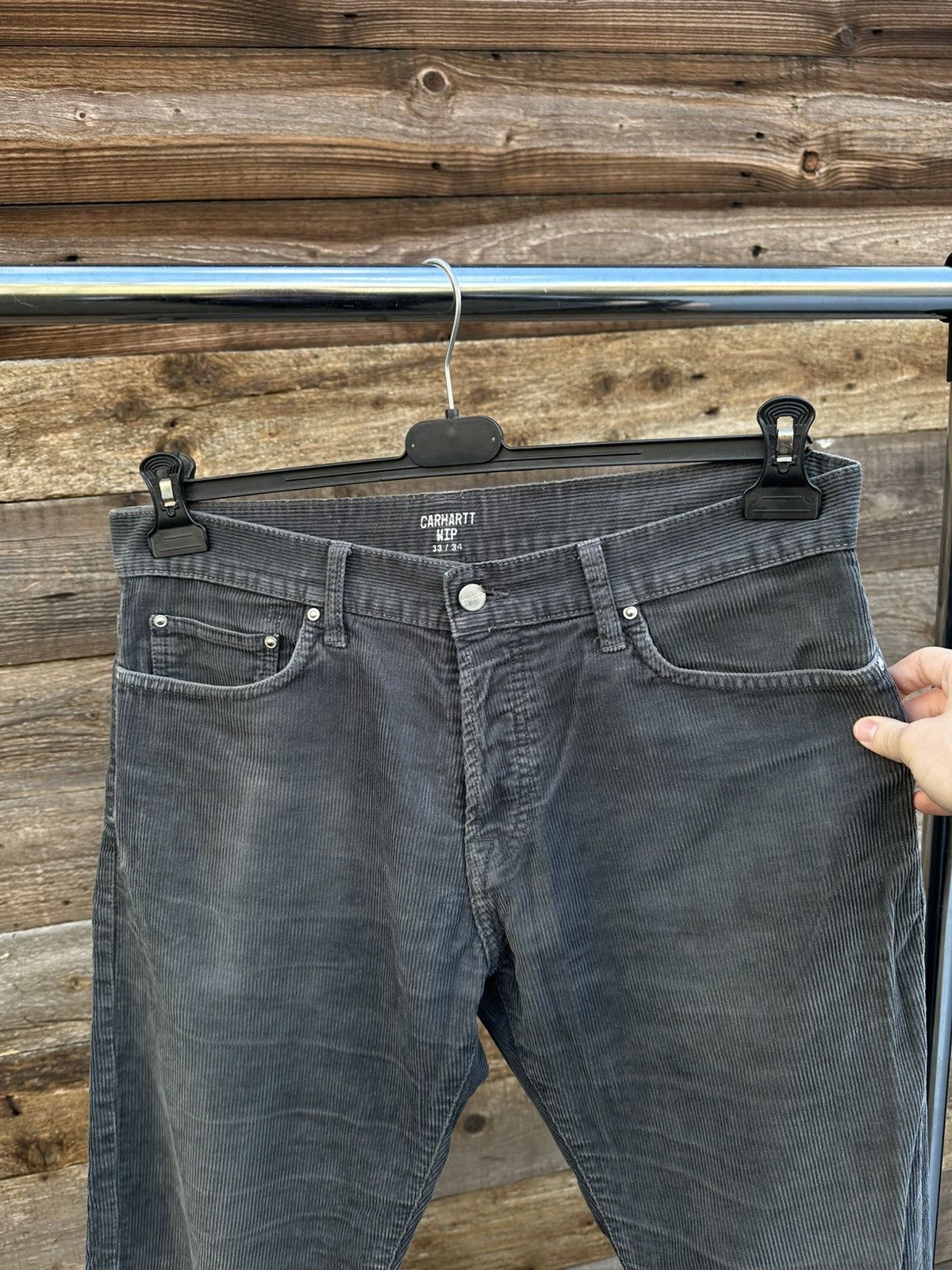 Carhartt × Vintage Carhartt Velvet Klondike Pants Size US 33 - 3 Thumbnail