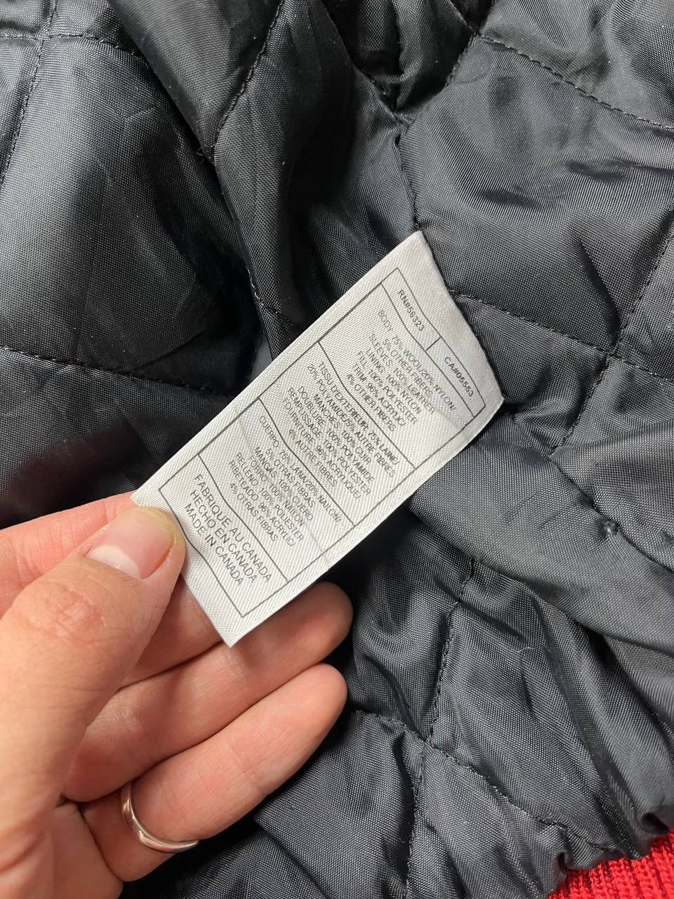 Nike 00’s NIKE SOX LEATHER WOOL VARSITY BOMBER JACKET Y2K ARCHIVE Size US L / EU 52-54 / 3 - 9 Thumbnail