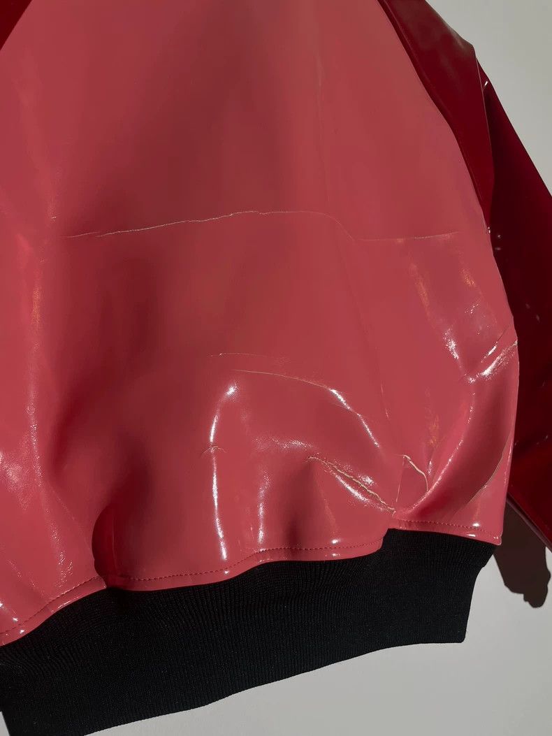 Comme des Garcons Comme des Garçons Raglan Leather Women's MA1 Jacket Size S / US 4 / IT 40 - 7 Thumbnail