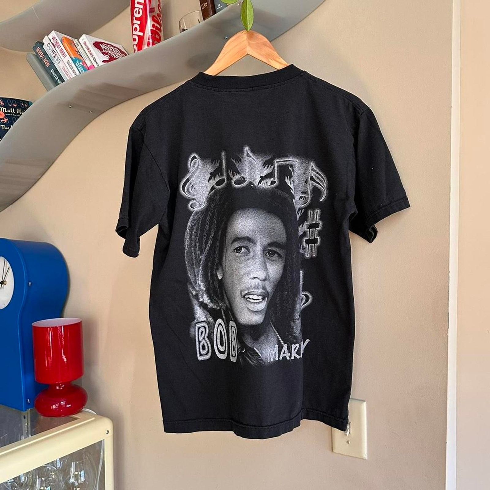 Bob Marley × Rap Tees × Vintage Vintage Bob Marley Rap Tee Size US M / EU 48-50 / 2 - 5 Thumbnail