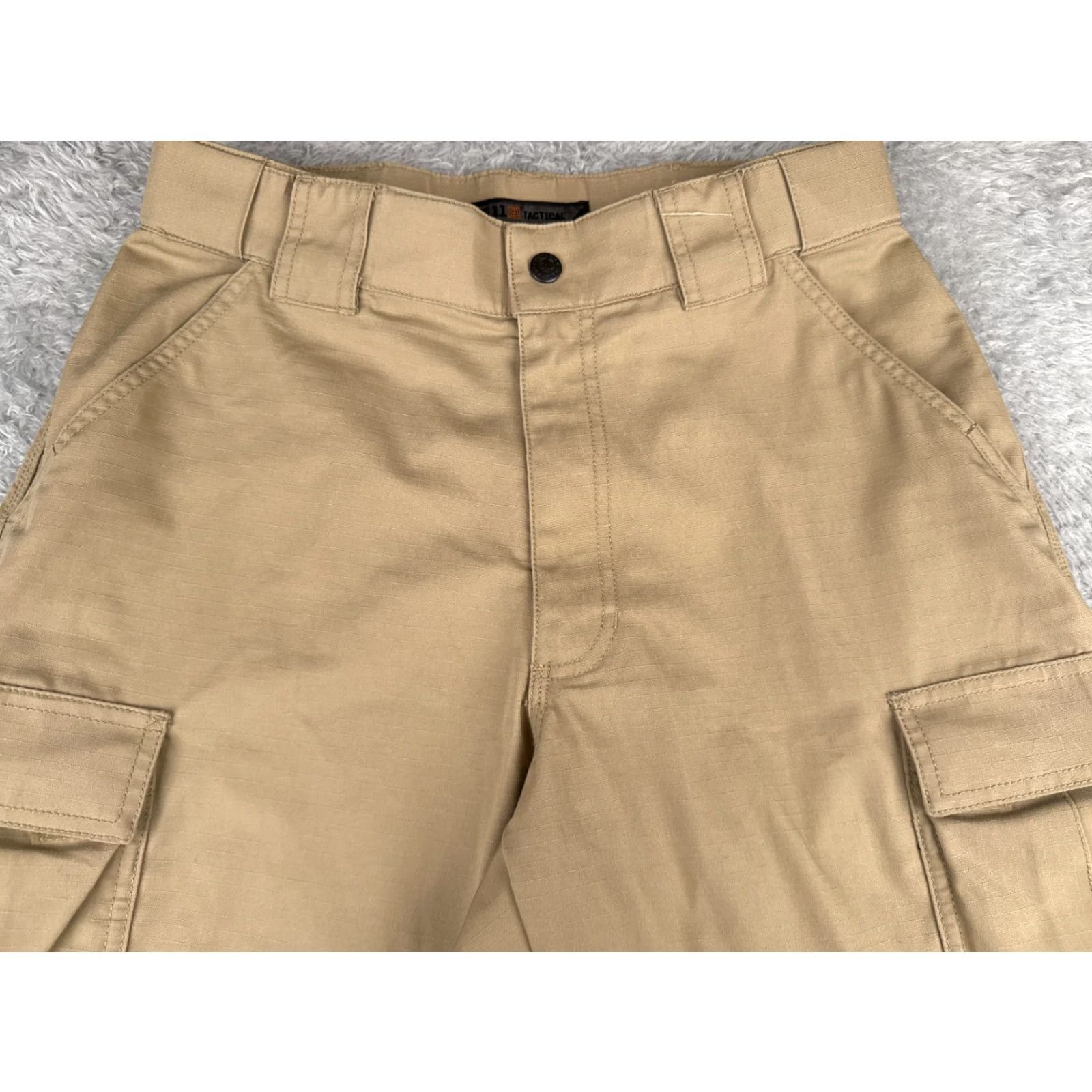 Vintage 5.11 Tactical Pants Women M Beige Rip-Stop Cargo LEO EMT Double Knee 34x32 Size 32" / US 10 / IT 46 - 4 Thumbnail