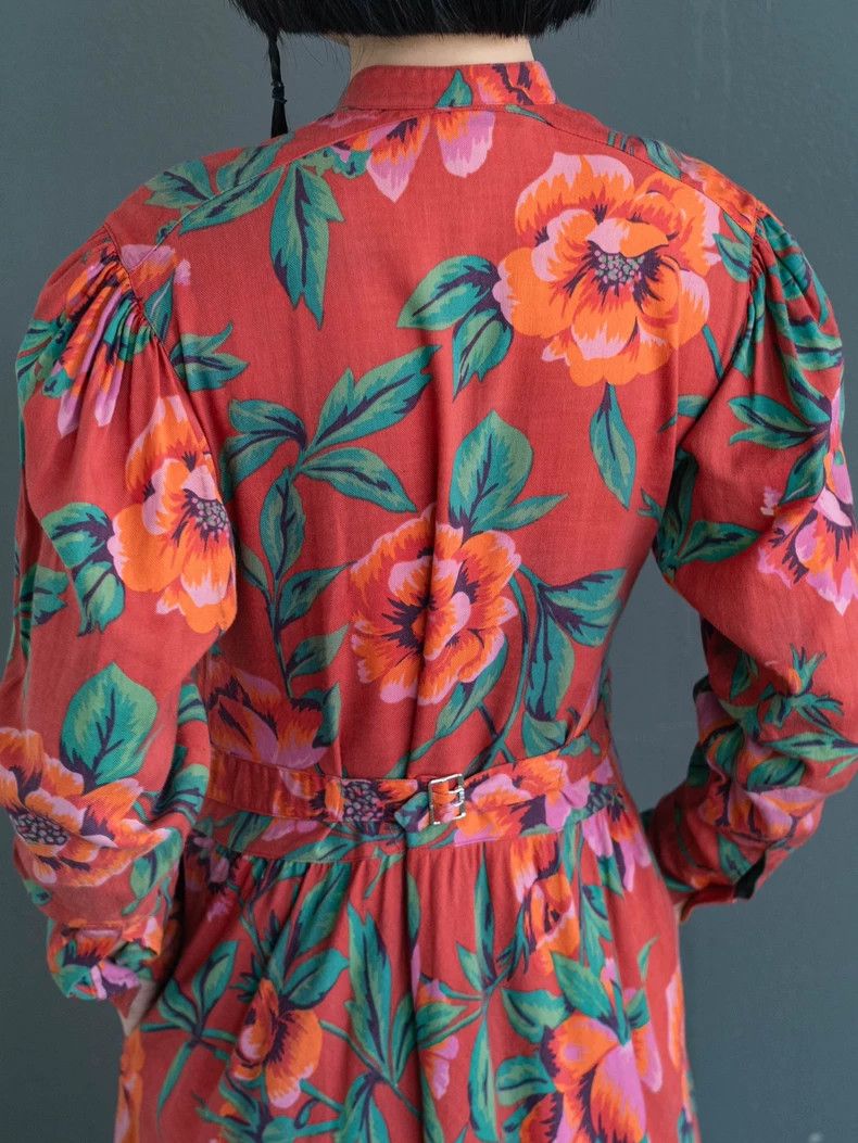 Kenzo KENZO Vintage floral dress in early bloom Size S / US 4 / IT 40 - 7 Thumbnail