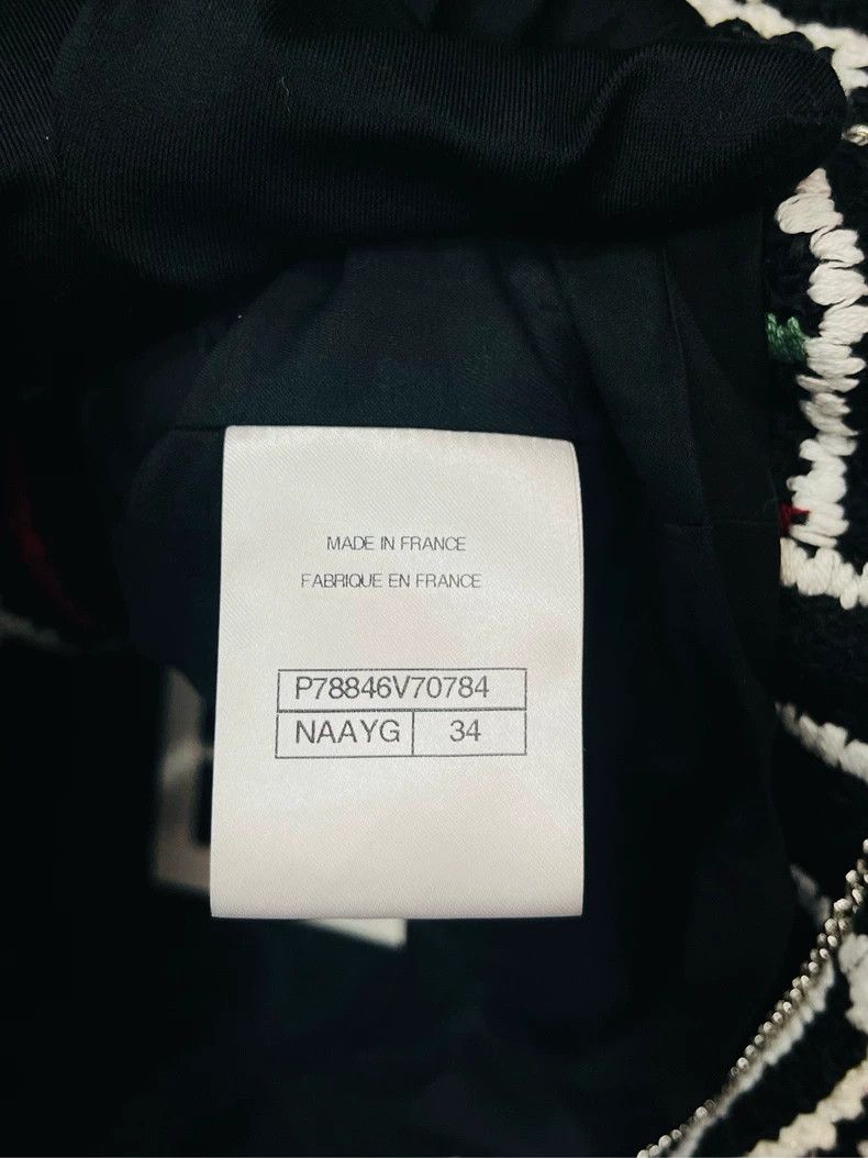 Chanel Chanel 25C Early Spring Vacation Series Black and White Col Size XXS / US 00 / IT 34 - 4 Thumbnail