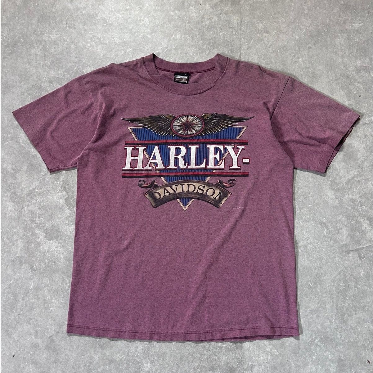 Harley Davidson × Vintage Harley pink Thunder & Lightning Harley