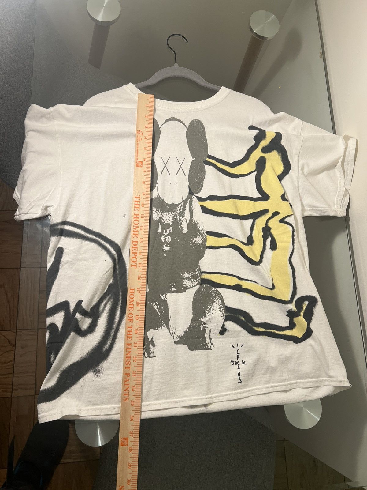 Fragment Design × Kaws × Travis Scott NEVER WORN✅ Travis Scott Kaws Fragment Tee Size US L / EU 52-54 / 3 - 2 Thumbnail