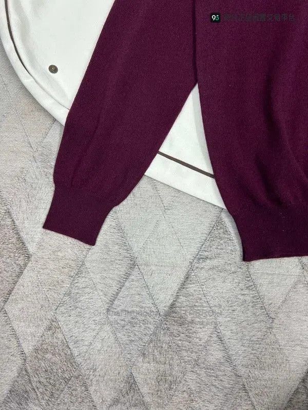Ermenegildo Zegna Zegna Pure Cashmere Classic Unisex Sweater. Size US M / EU 48-50 / 2 - 5 Thumbnail
