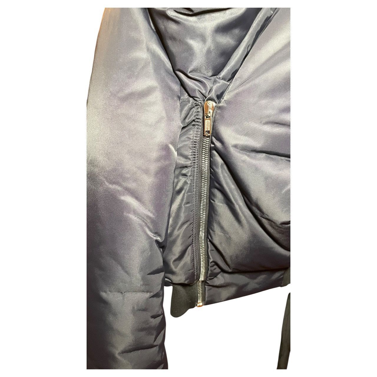 Rick Owens Rick Owens DRKSHDW Black Doll Asymmetrical Jacket Sz L Size US L / EU 52-54 / 3 - 4 Thumbnail