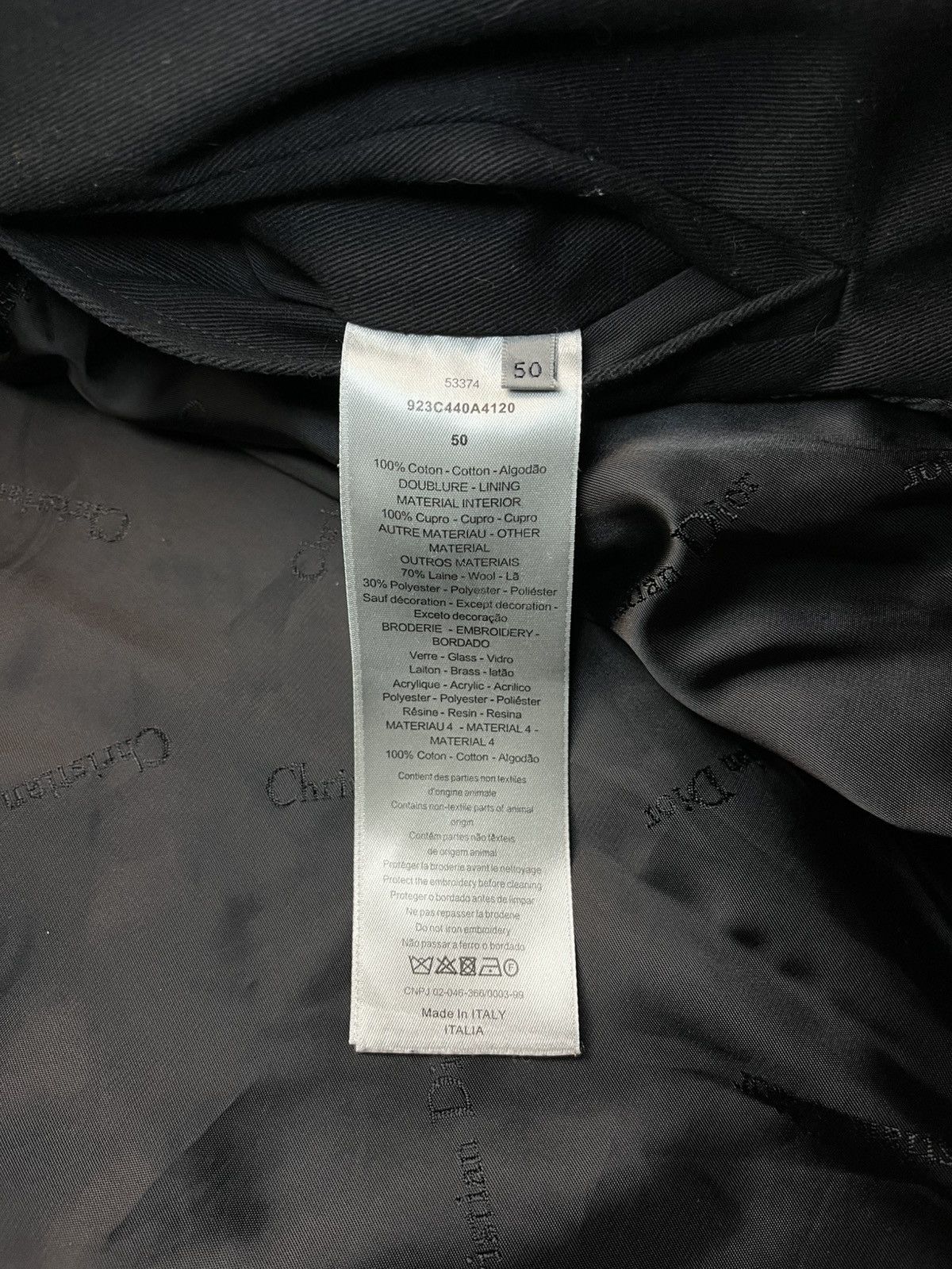 Dior × Kaws Dior Homme x KAWS SS19 Bee Drill Jacket - Kim Jones Era Size US L / EU 52-54 / 3 - 14 Thumbnail