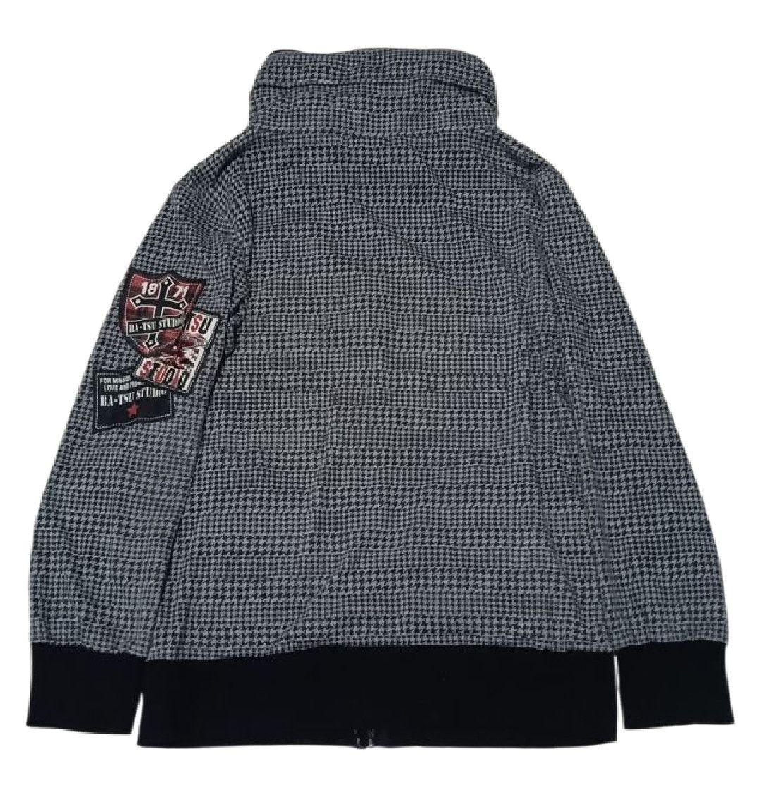 If Six Was Nine × Japanese Brand × Le Grande Bleu (L.G.B.) BA-TSU STUDIO Bono Jacket English Flag Size US M / EU 48-50 / 2 - 2 Thumbnail