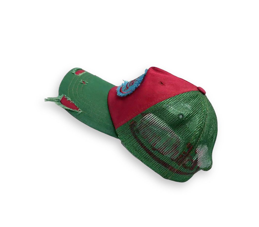 Von Dutch 🔥Archive VON DUTCH Distressed Trucker Hat Big Shadow Print Size ONE SIZE - 4 Thumbnail