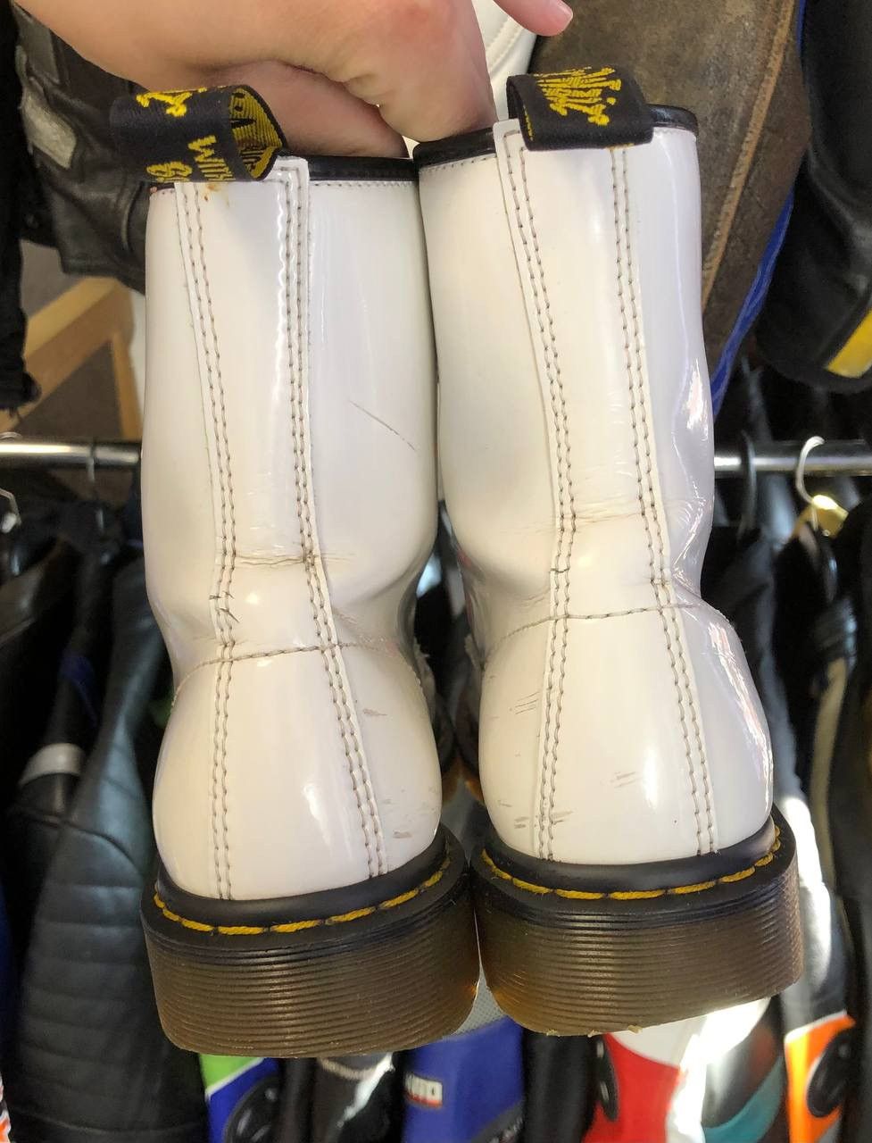 Dr. Martens Dr Martens Leather Boots Size US 8.5 / IT 38.5 - 4 Thumbnail