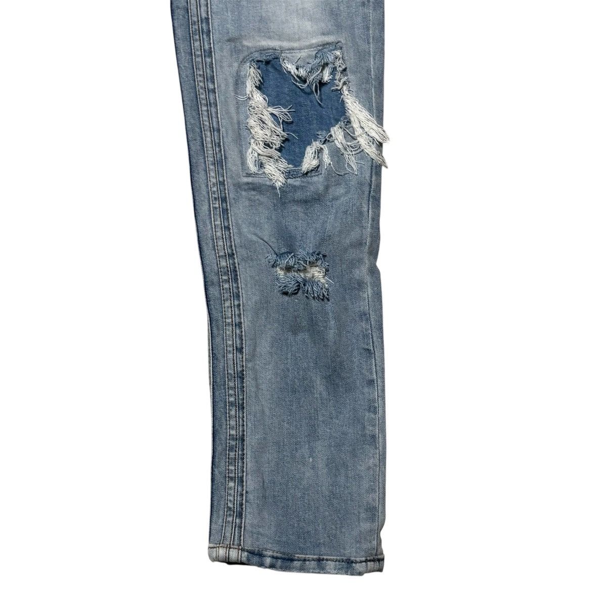 Ev Bravado EV BRAVADO do you think I'm crazy? DISTRESSED JEANS Size US 34 / EU 50 - 5 Thumbnail