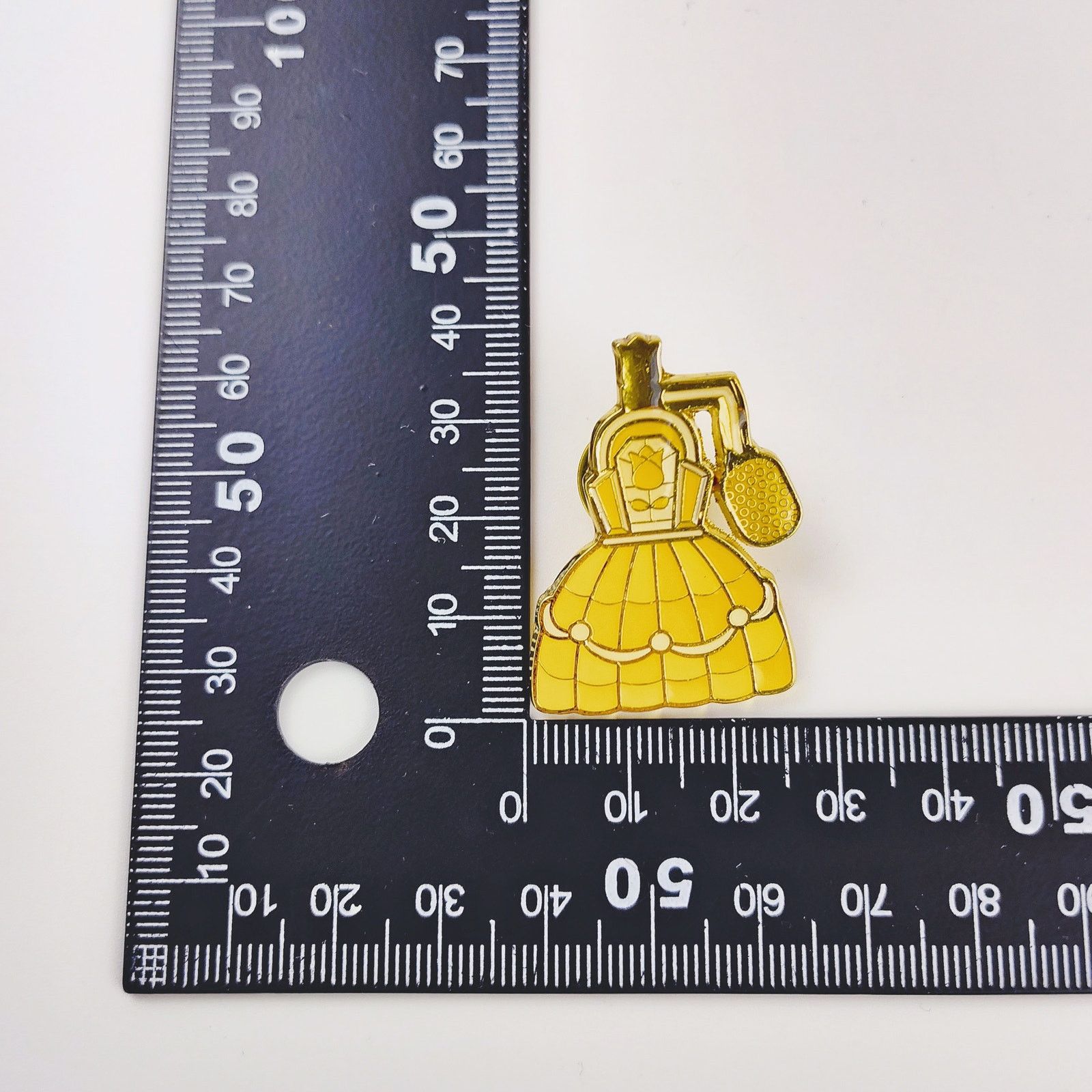 Disney Disney Loungefly Belle Perfume Pin Yellow Enamel Size ONE SIZE - 8 Thumbnail