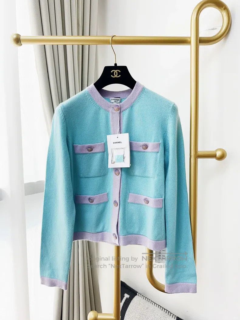 Chanel Chanel 24C early spring show lake blue four-pocket purple Size XS / US 0-2 / IT 36-38 - 1 Thumbnail