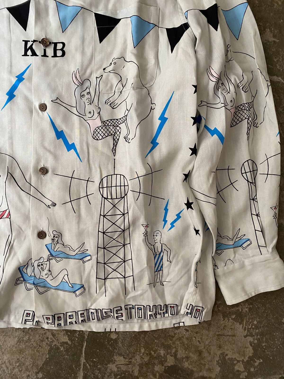 Wacko Maria Hawaiian LS Shirt Kapital Needles Undercover